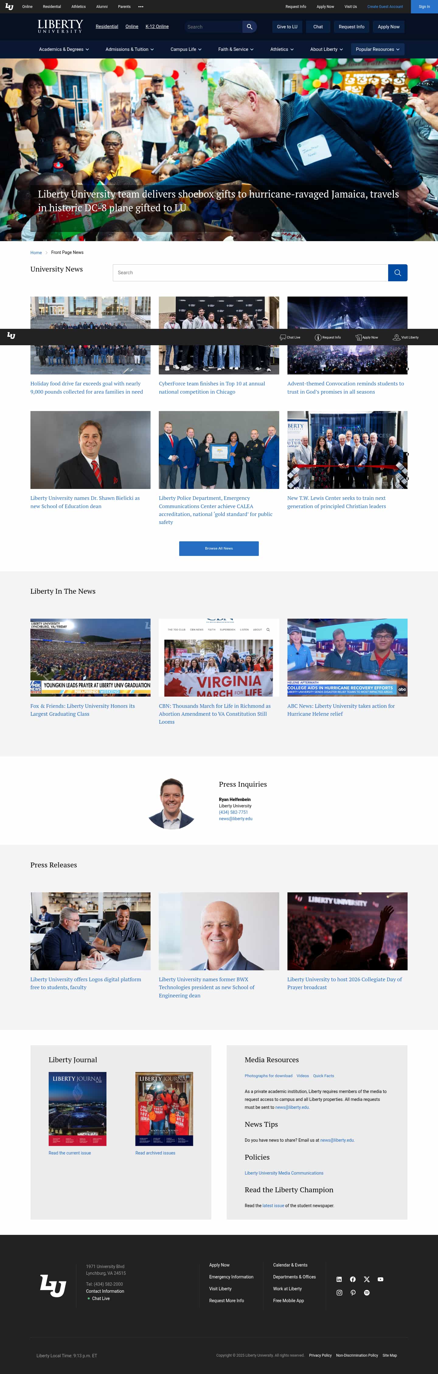 Latest website image capture