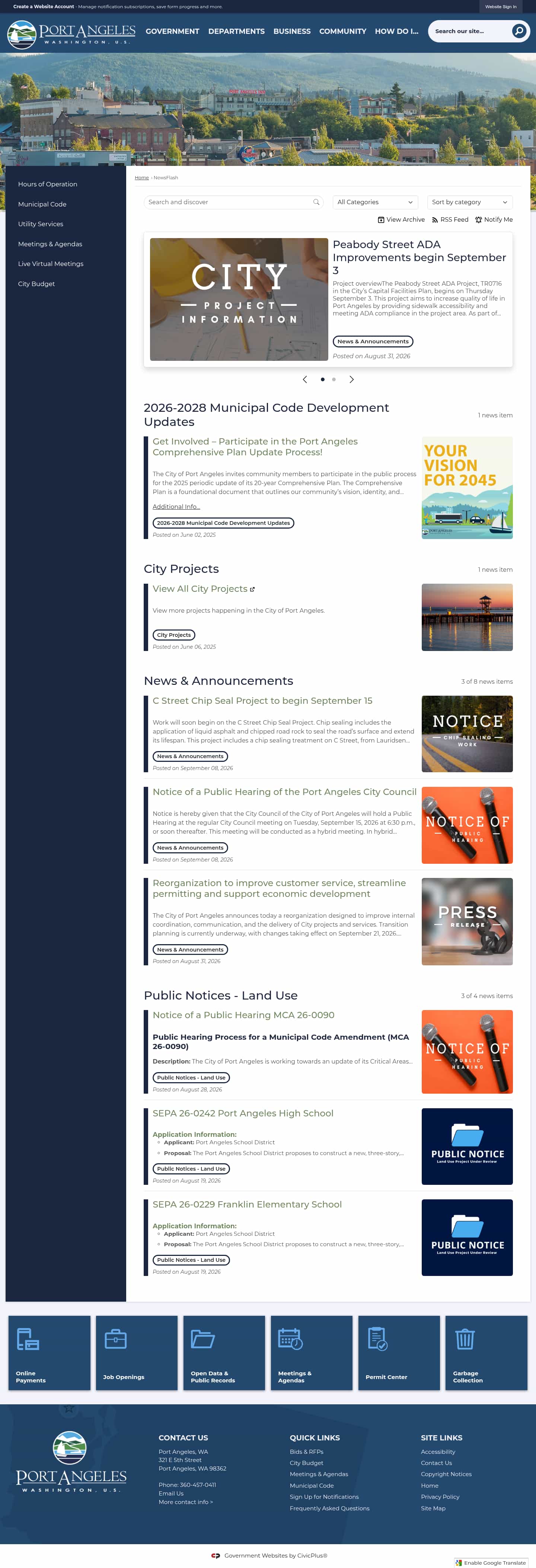 Latest website image capture