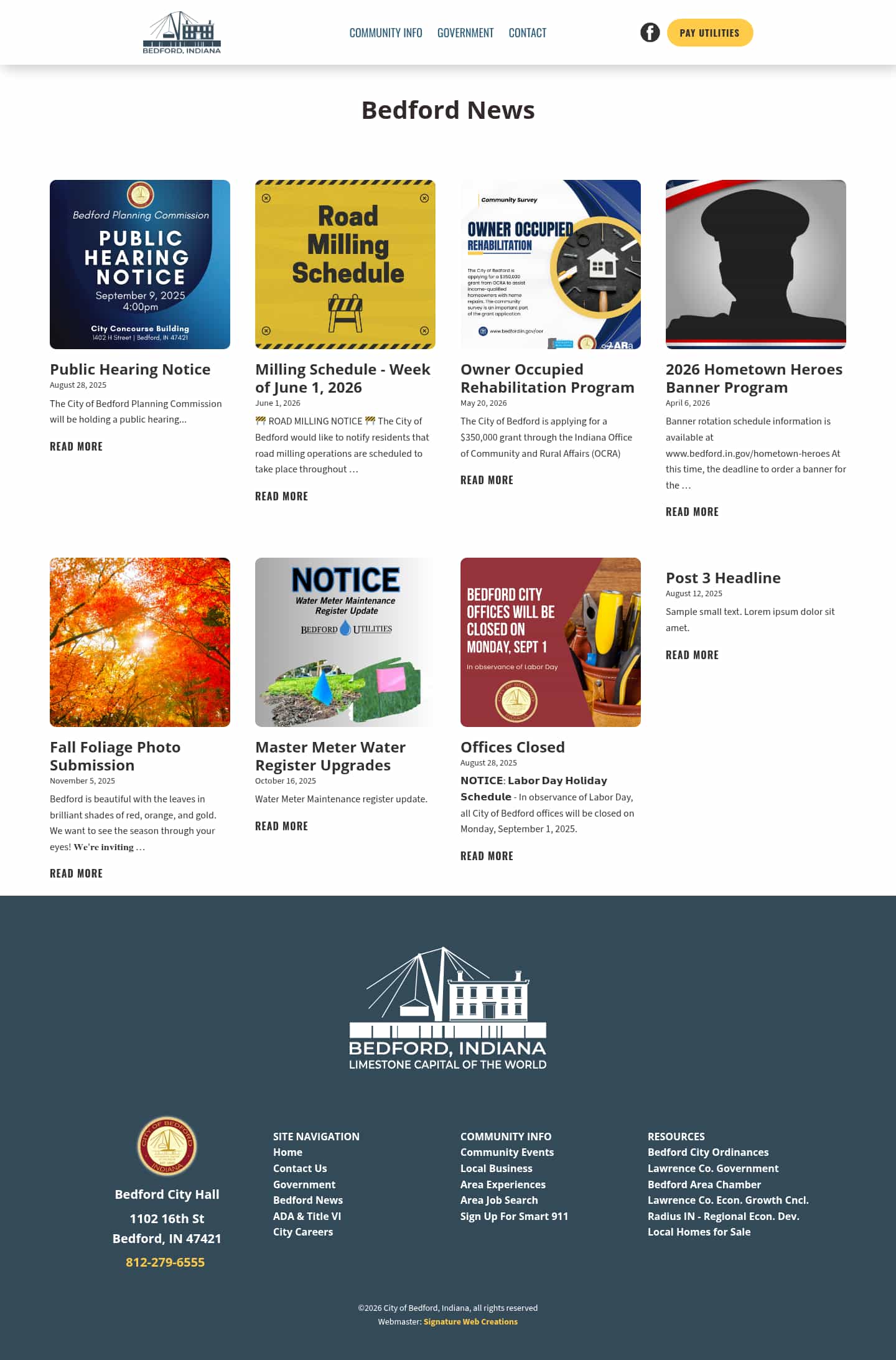 Latest website image capture