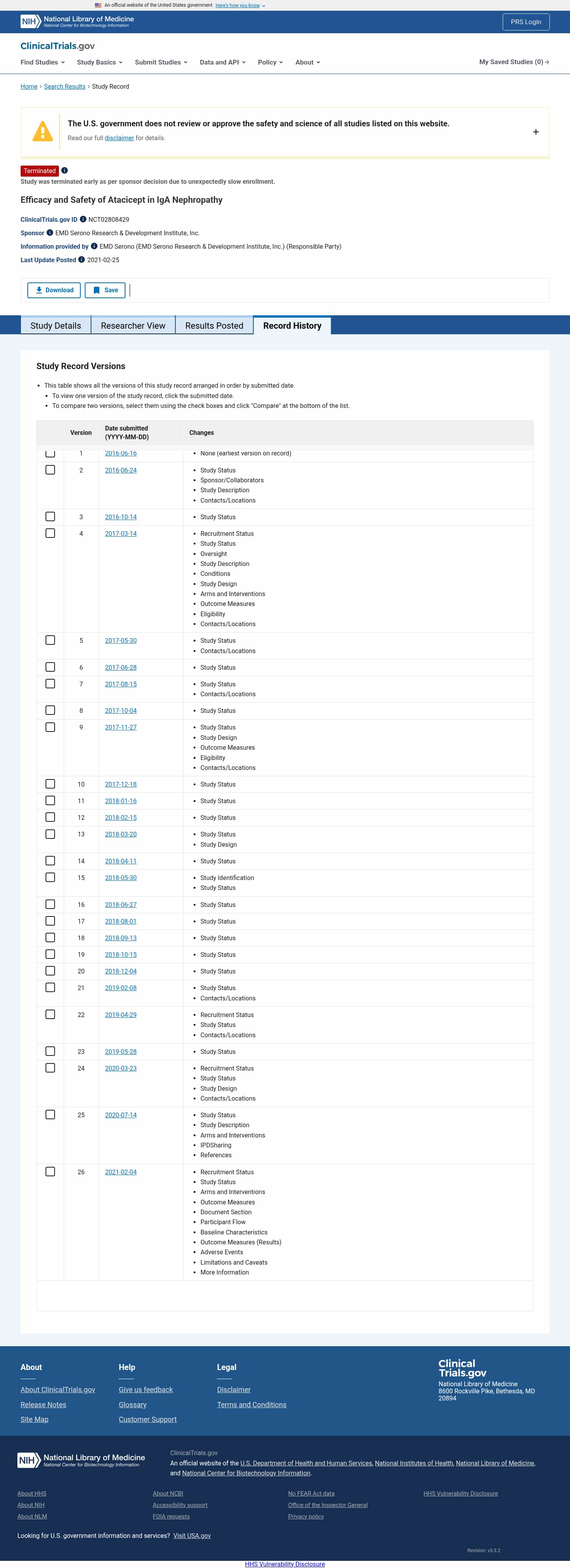 Latest website image capture