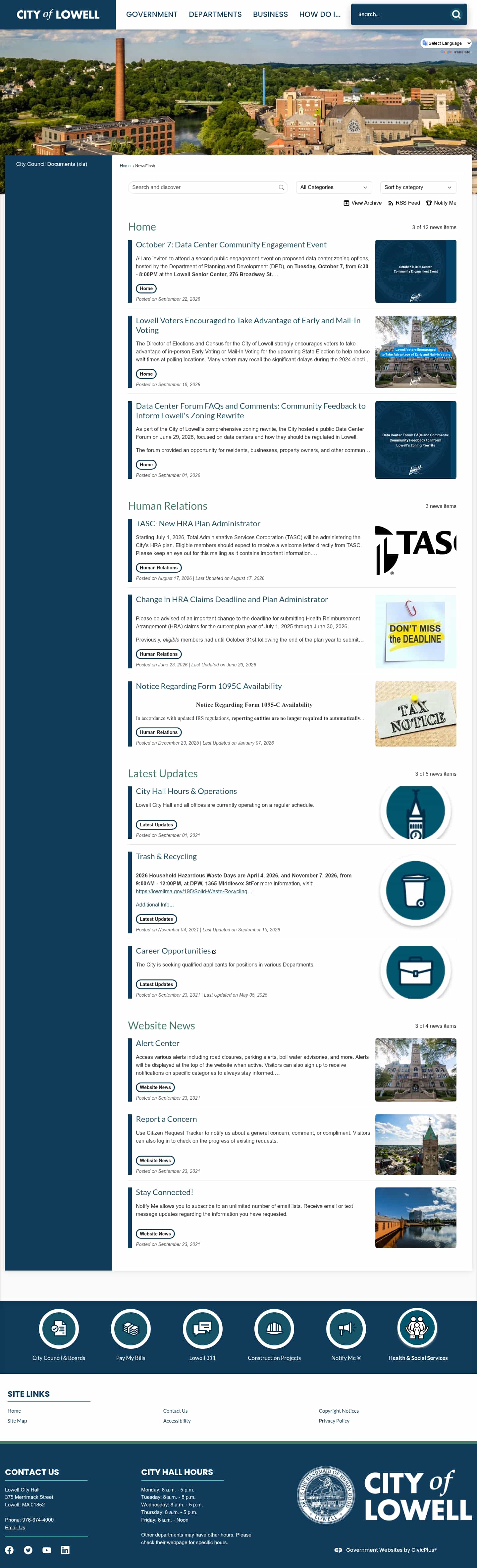 Latest website image capture
