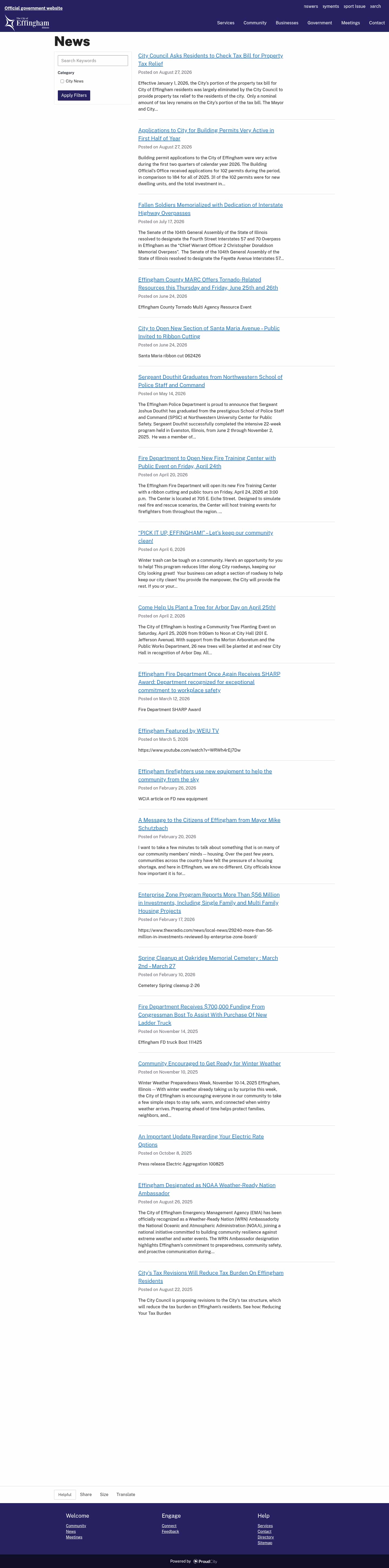Latest website image capture