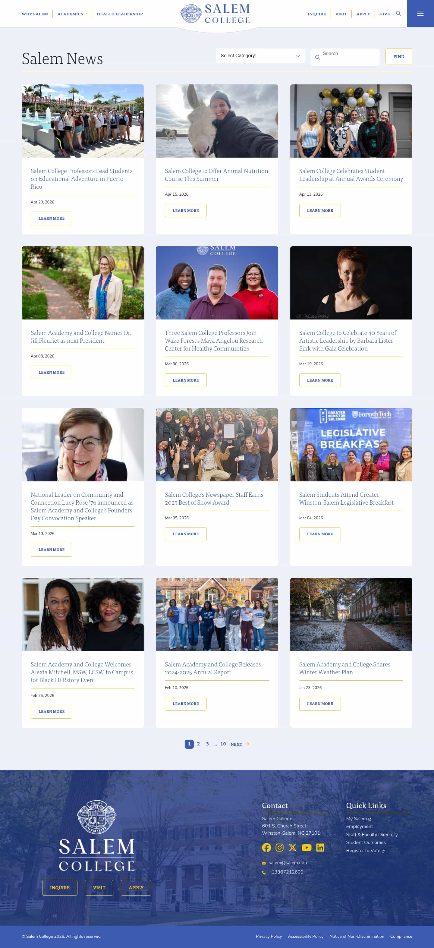 Latest website image capture