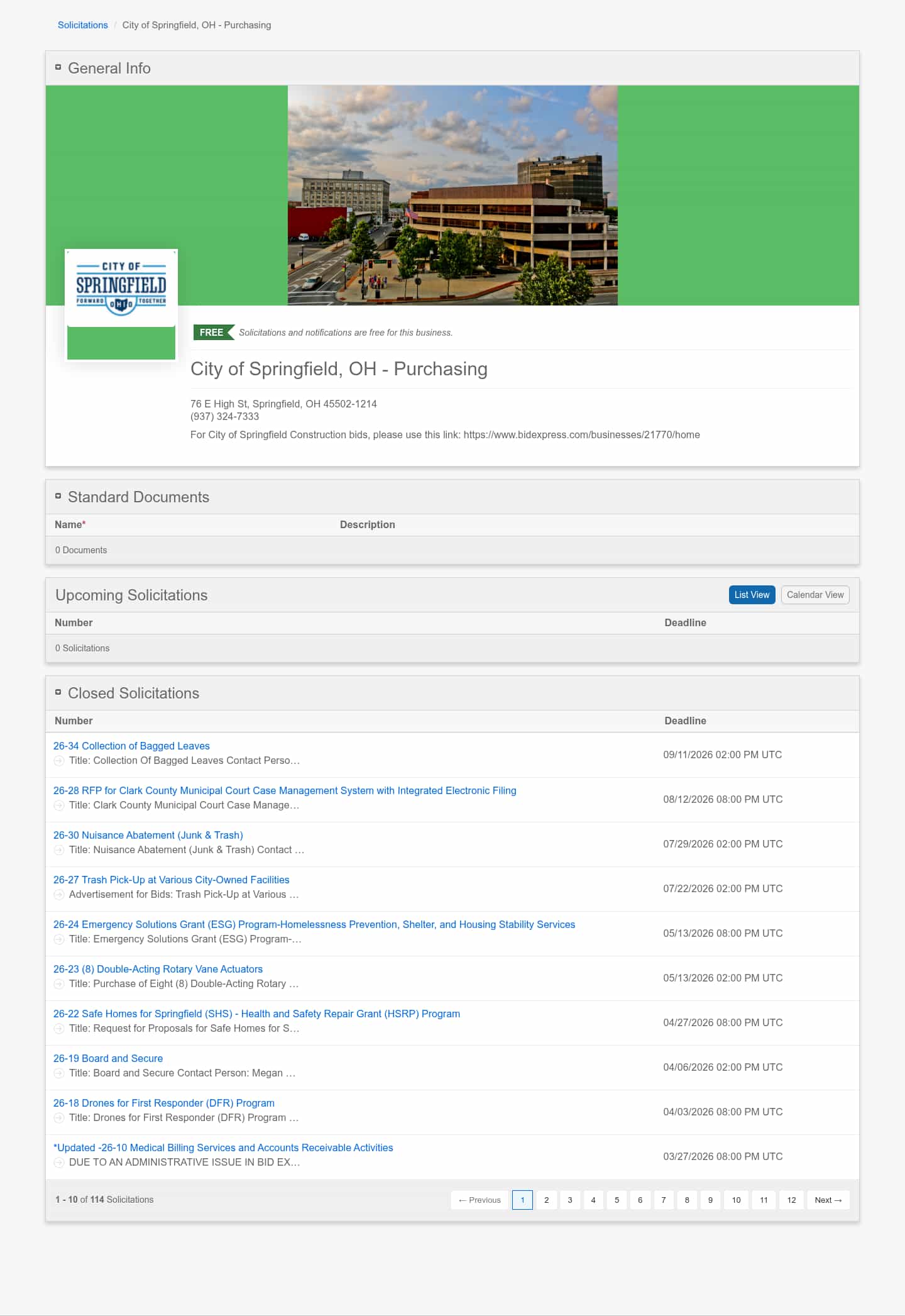 Latest website image capture