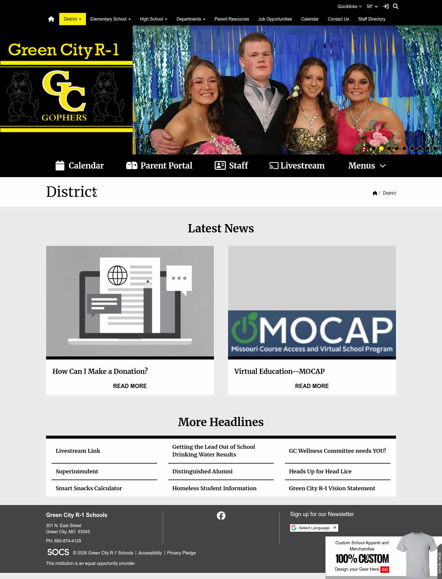 Latest website image capture