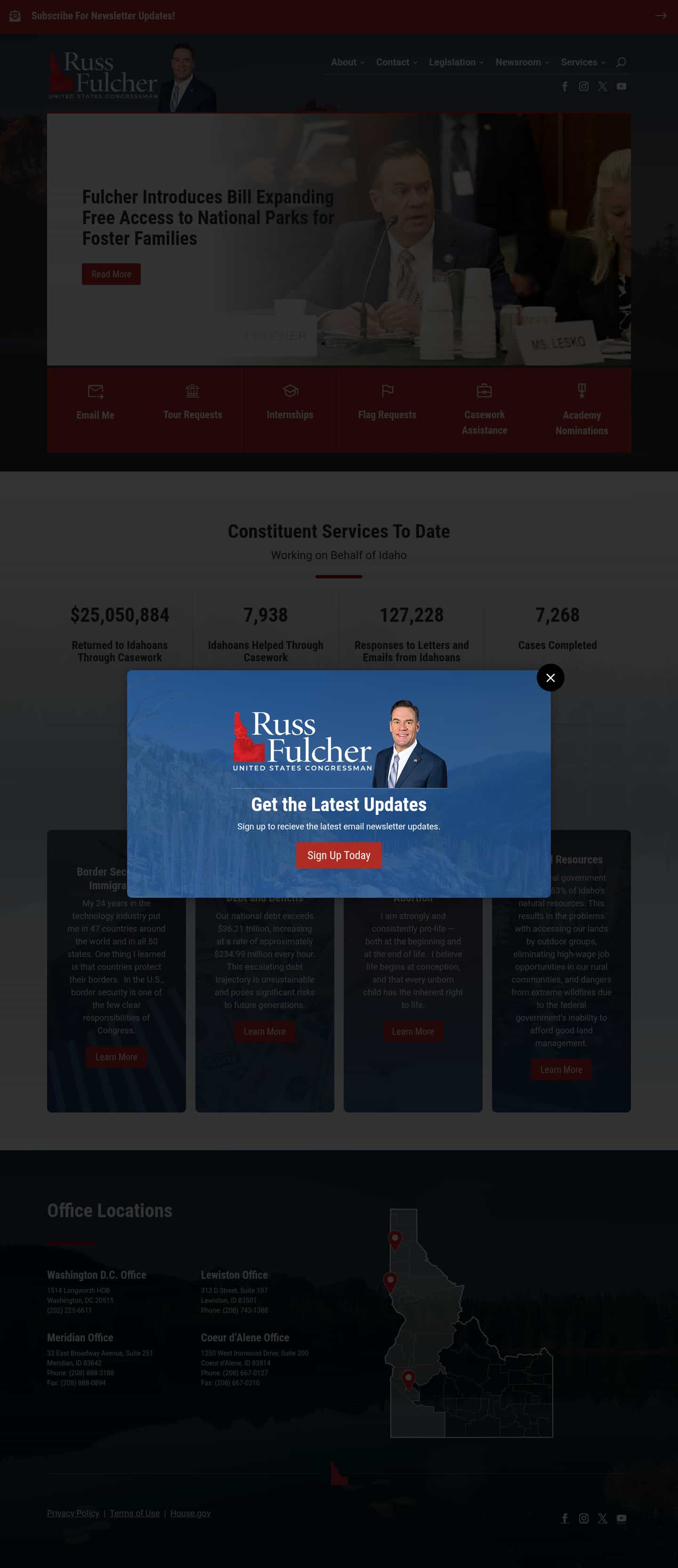 Latest website image capture