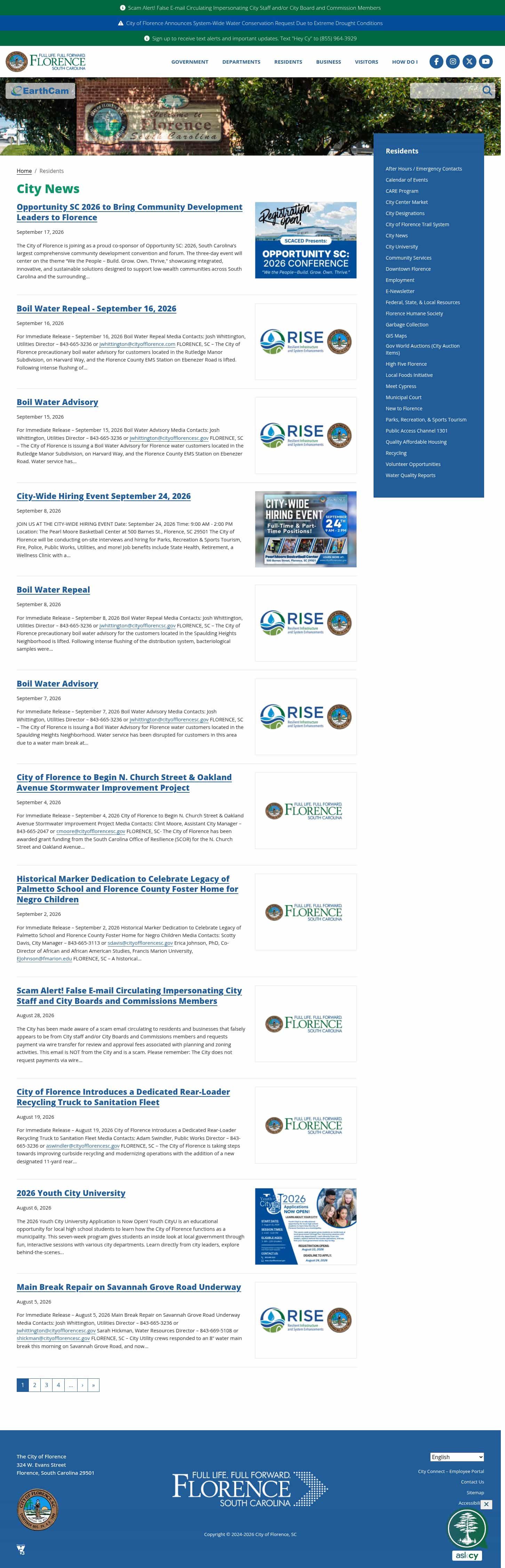 Latest website image capture