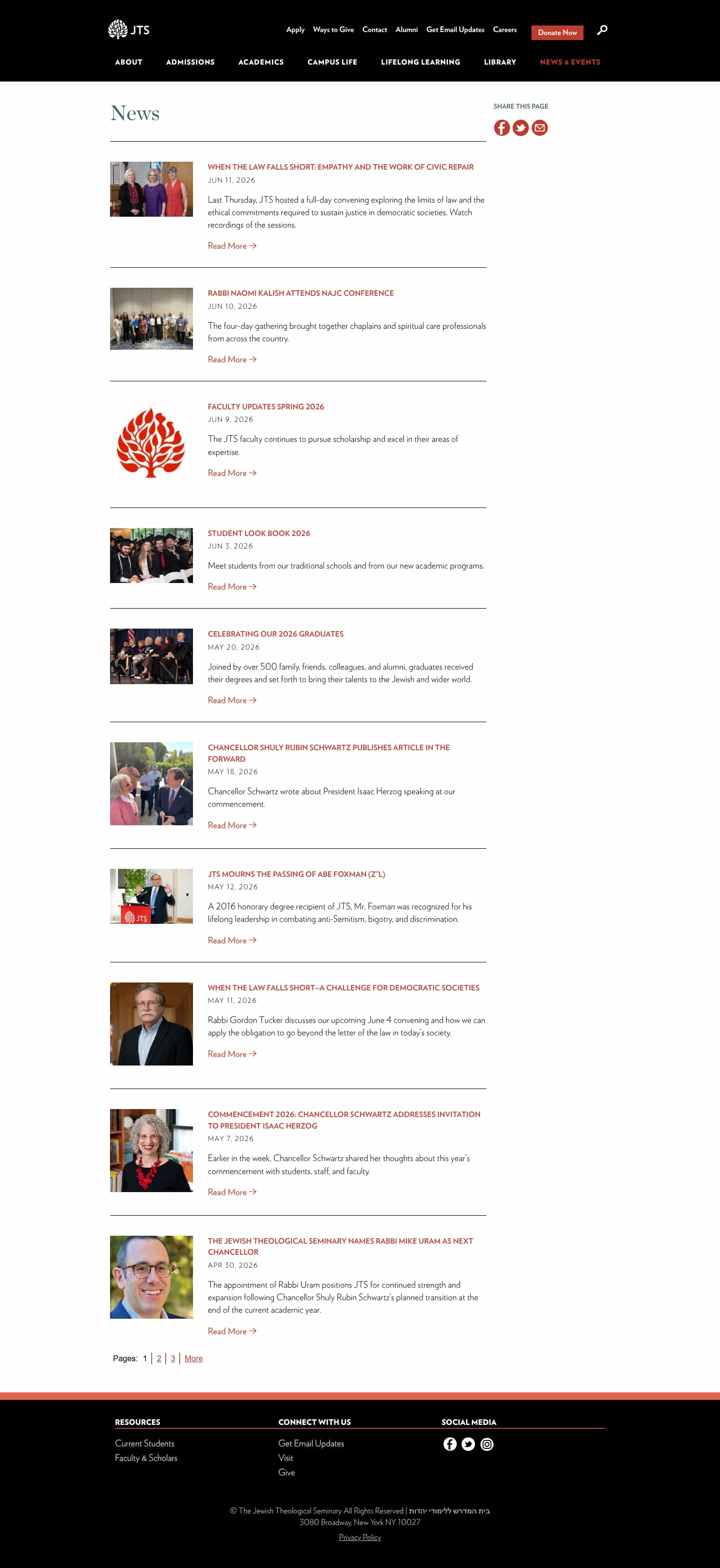 Latest website image capture