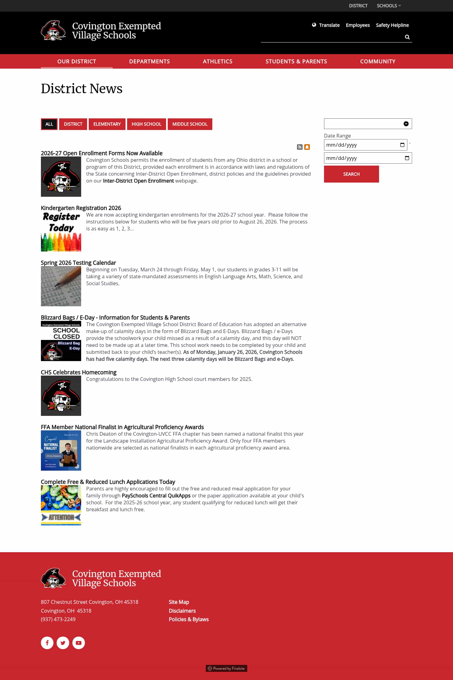 Latest website image capture