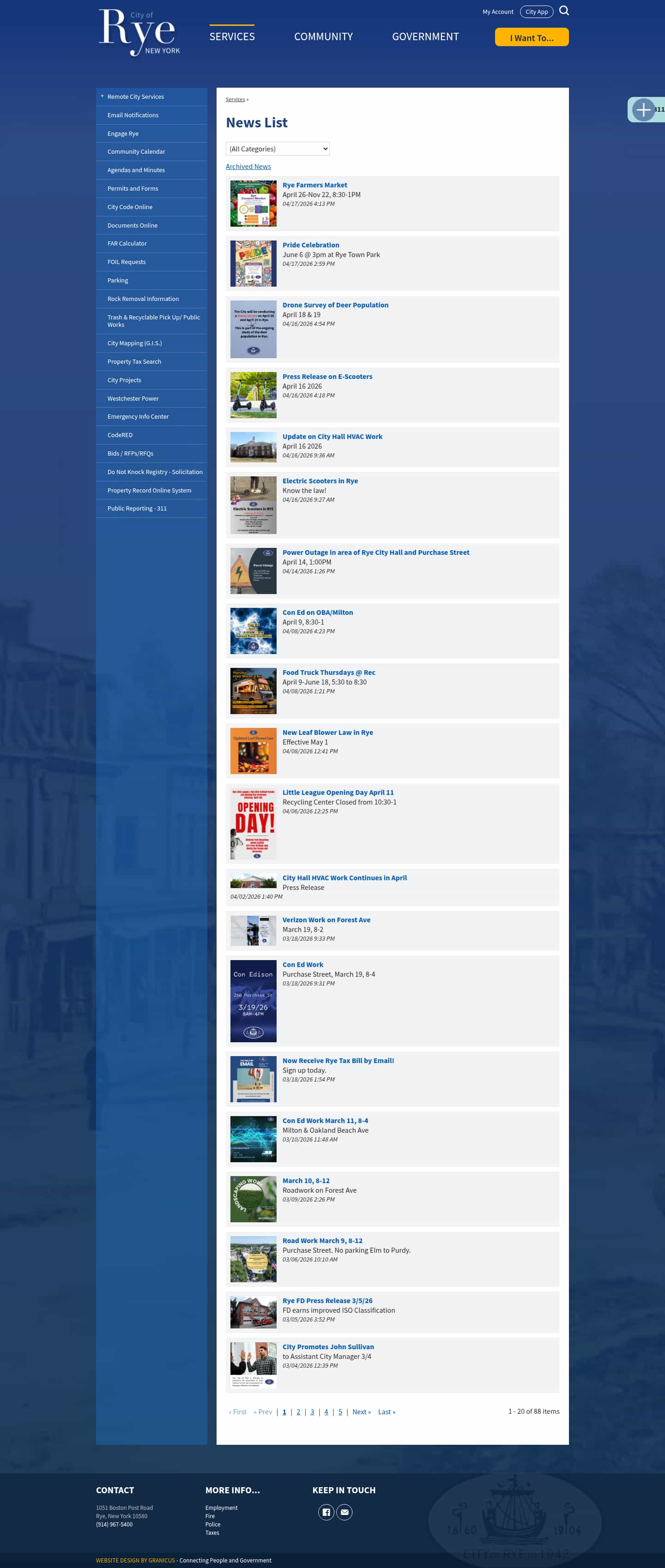 Latest website image capture