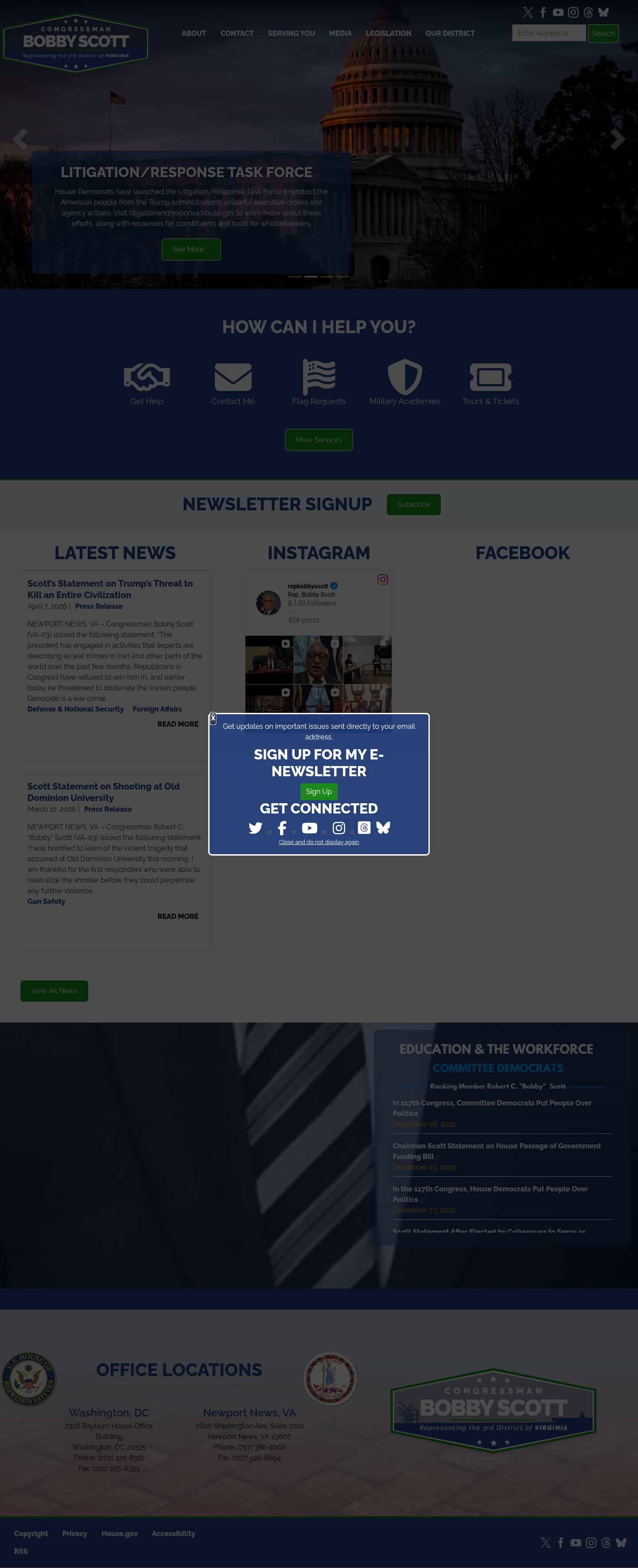 Latest website image capture