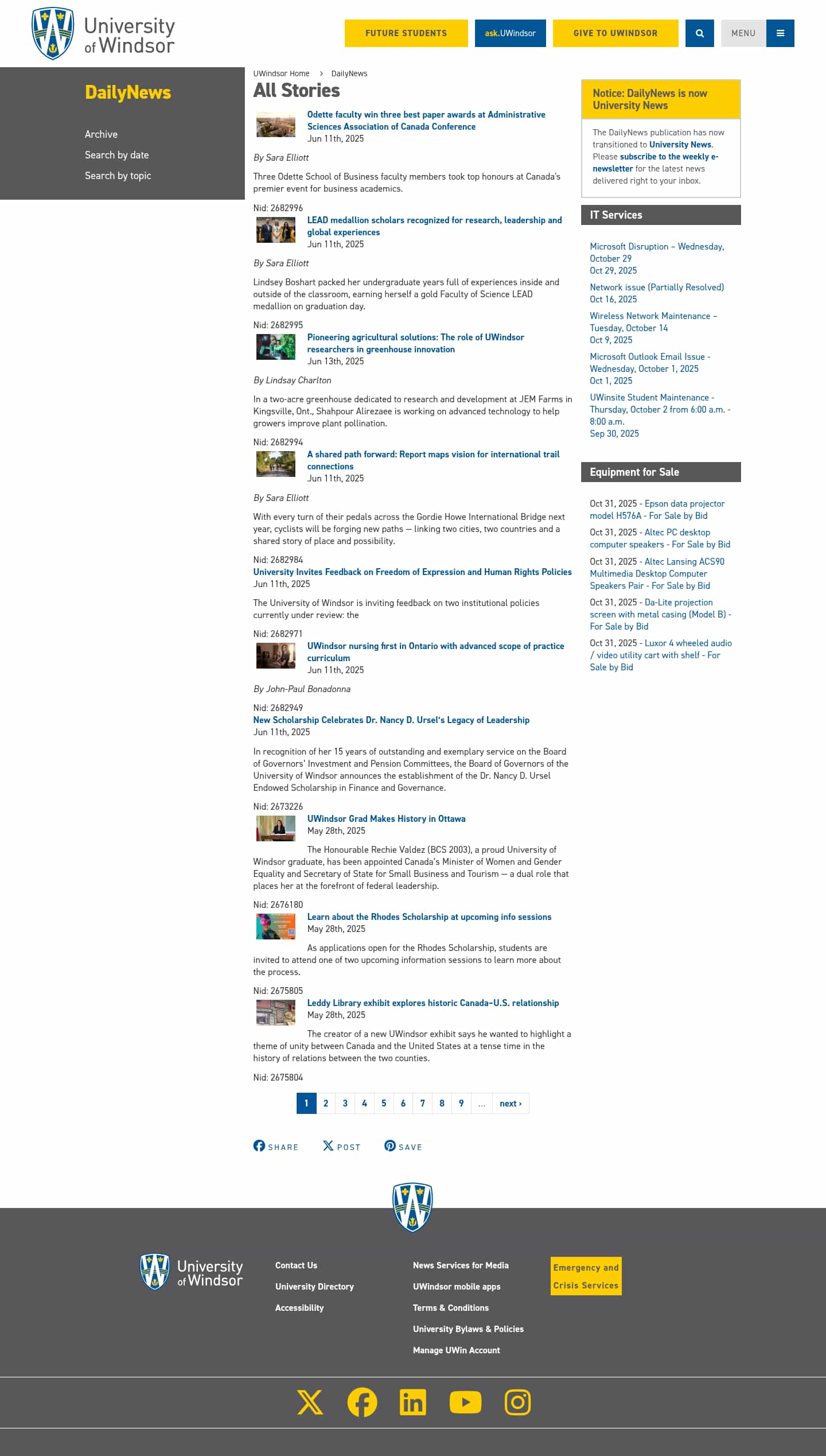 Latest website image capture