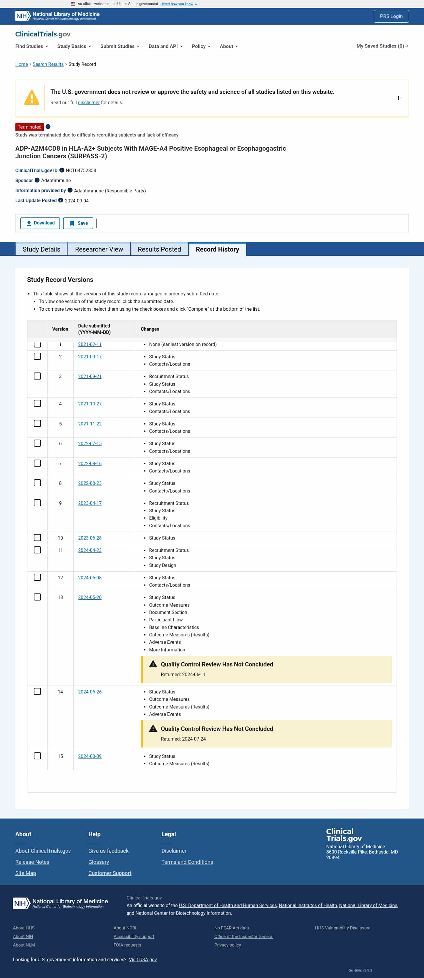 Latest website image capture