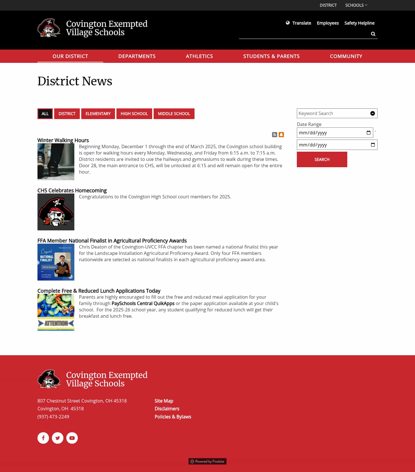 Latest website image capture