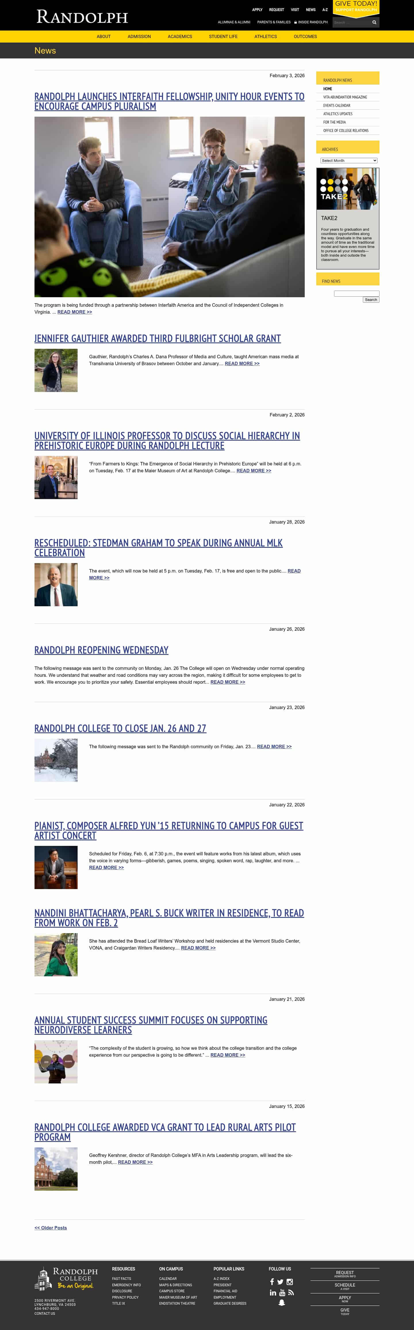 Latest website image capture