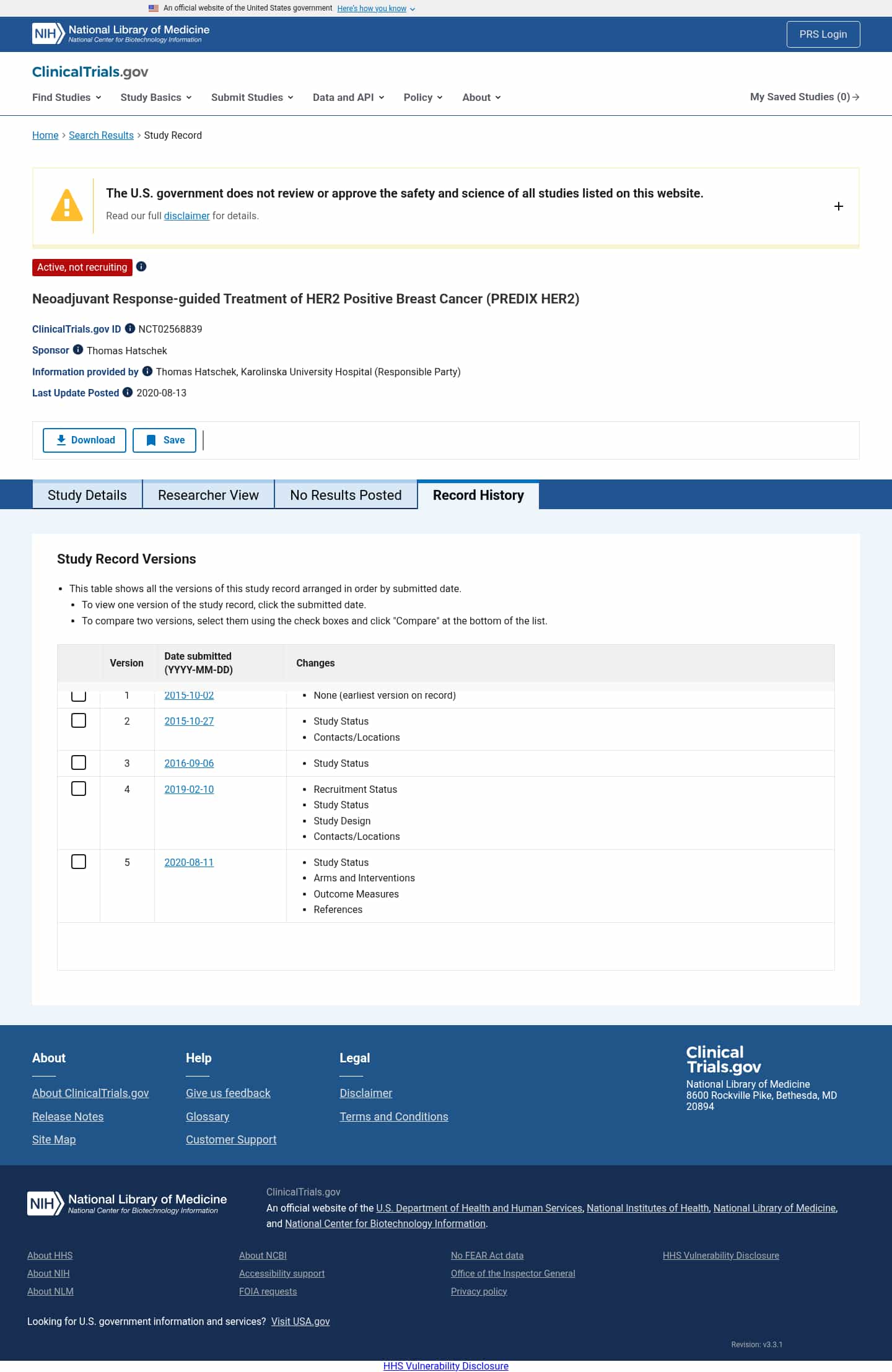 Latest website image capture