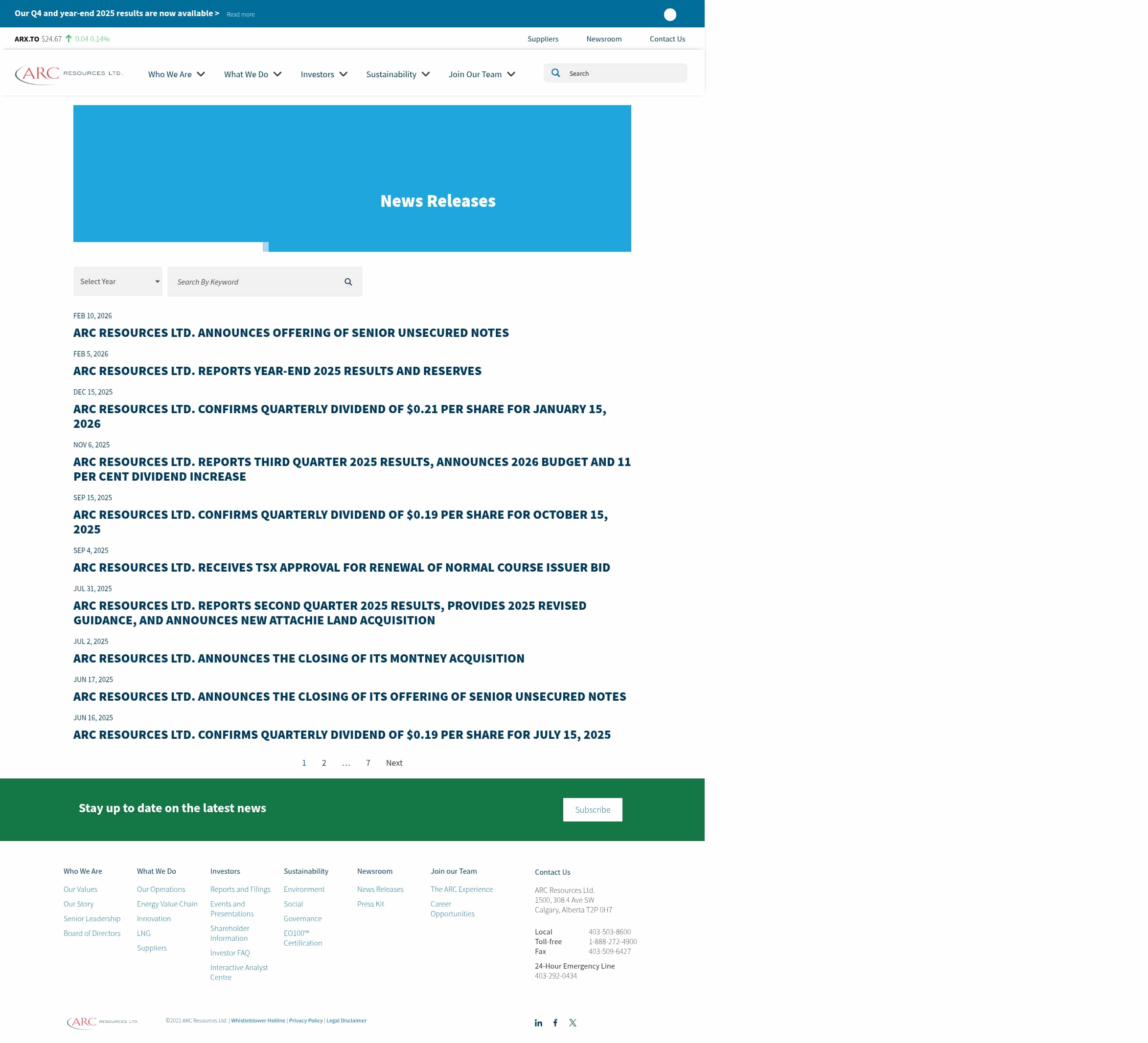 Latest website image capture