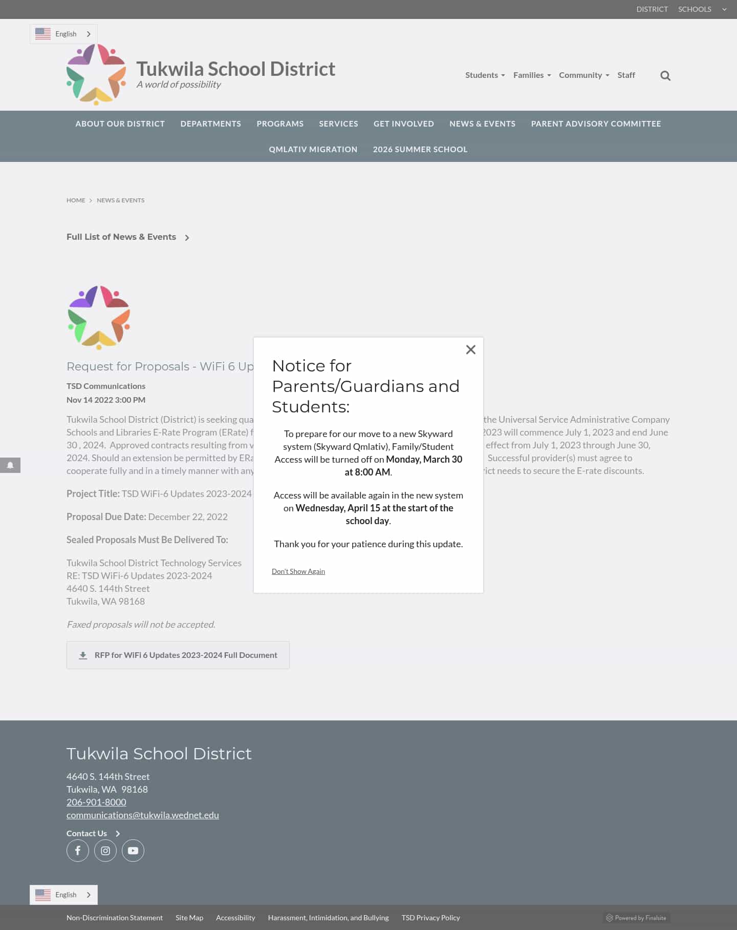 Latest website image capture