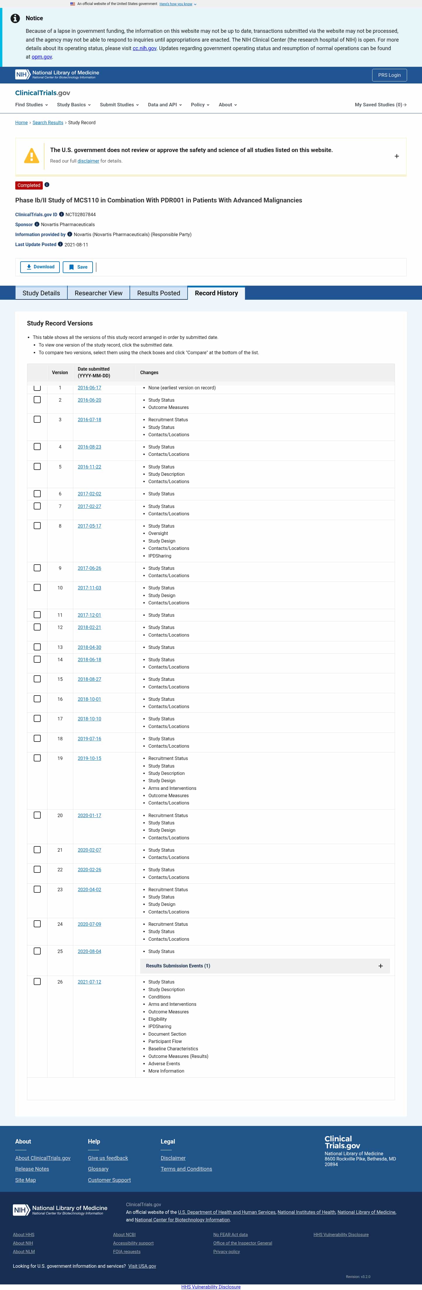 Latest website image capture