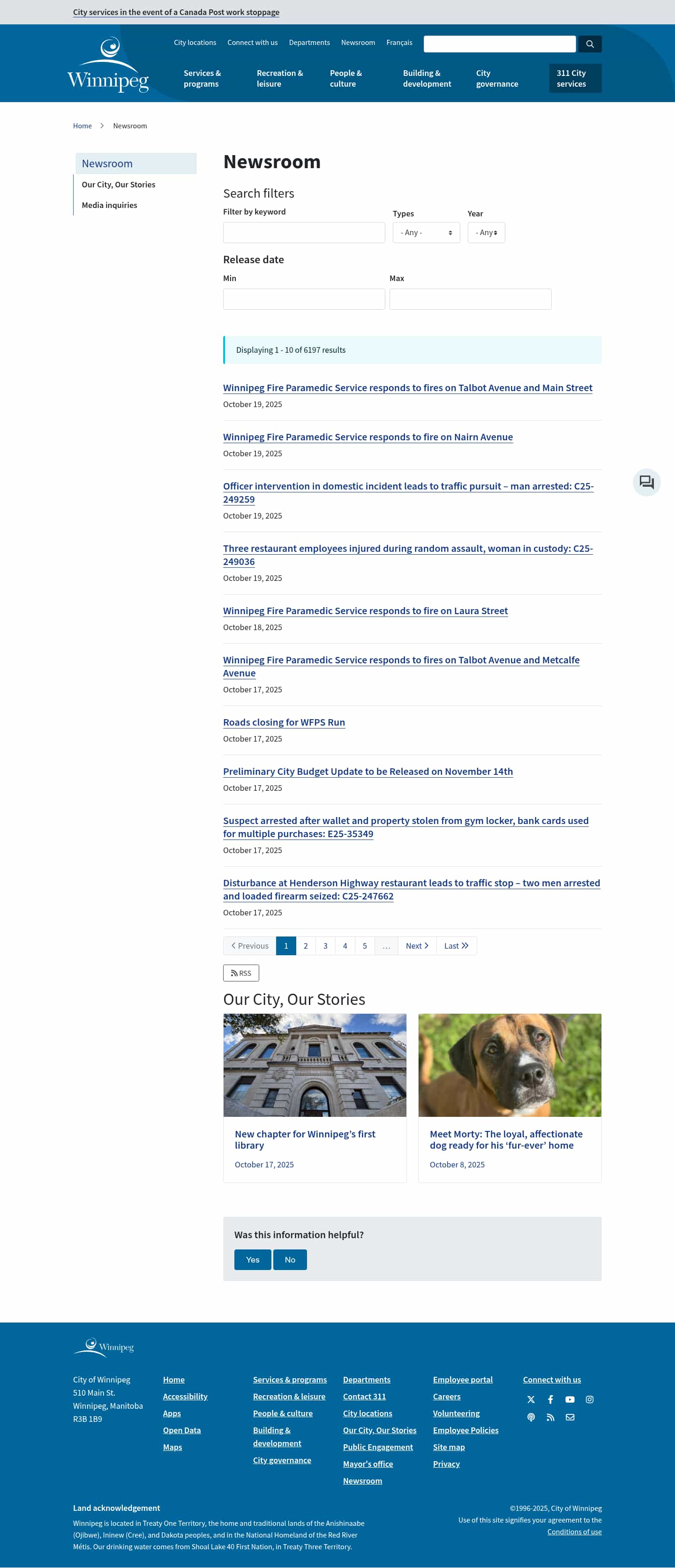 Latest website image capture