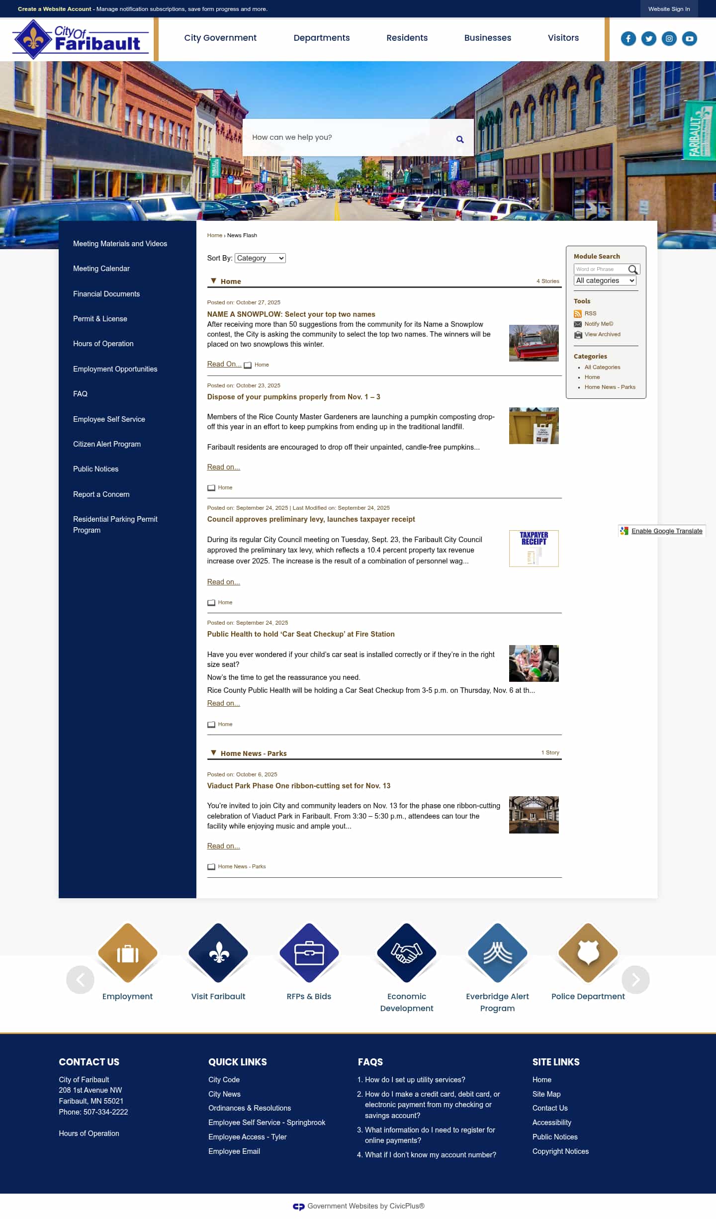 Latest website image capture