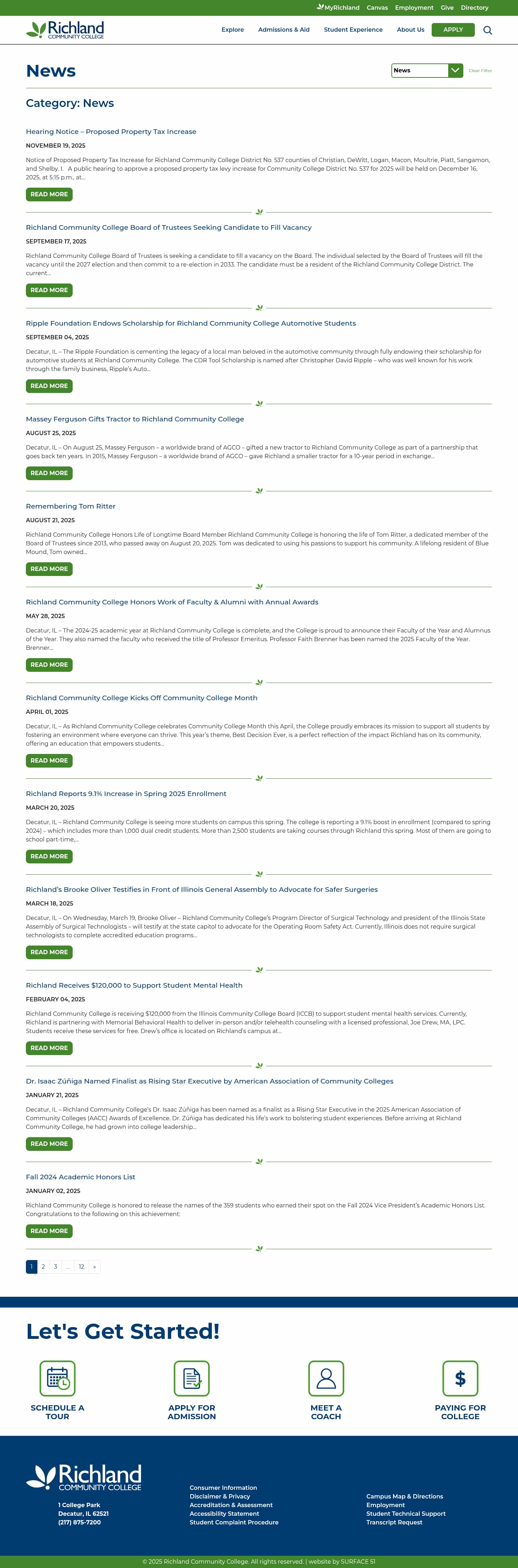 Latest website image capture