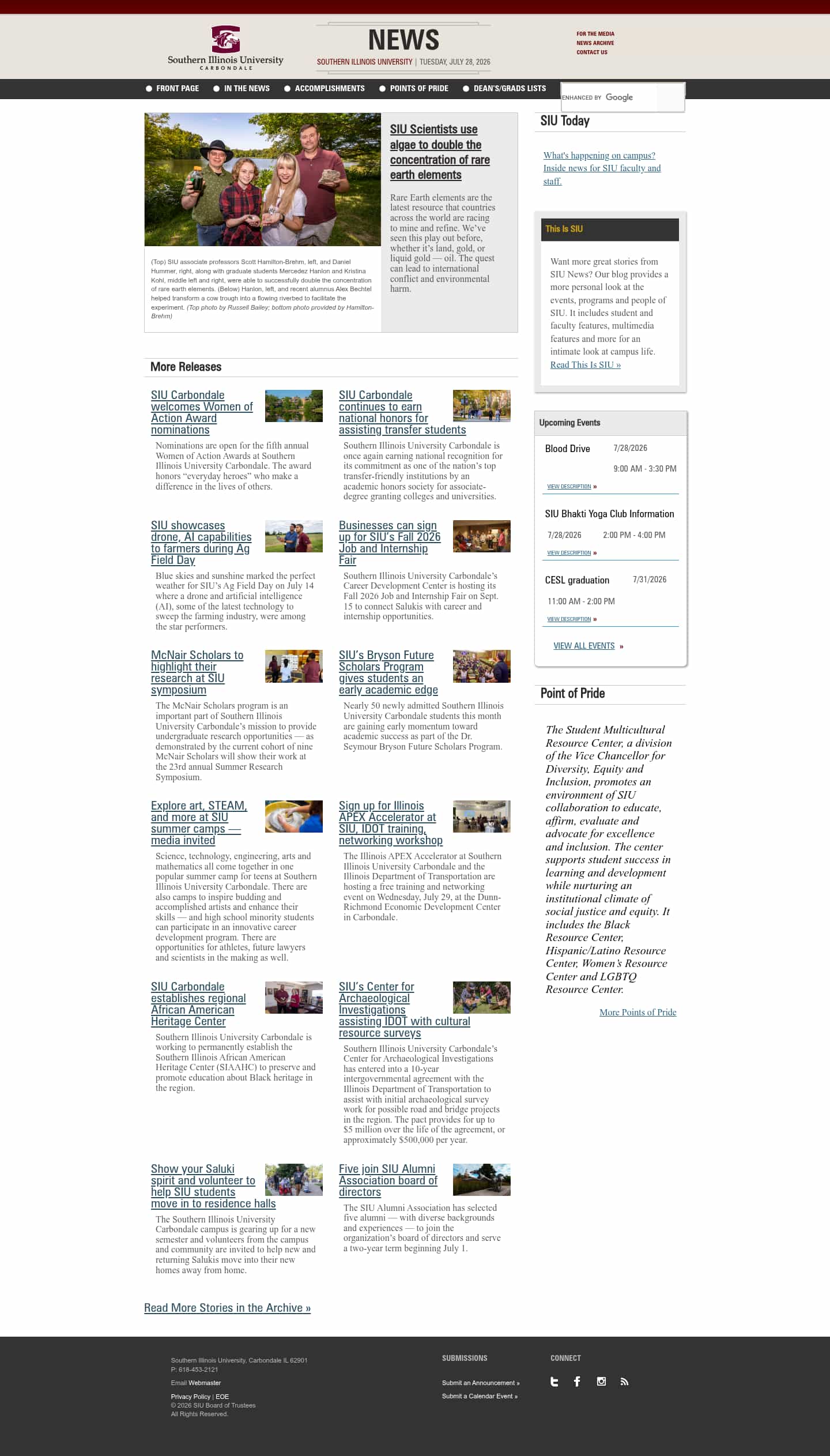 Latest website image capture