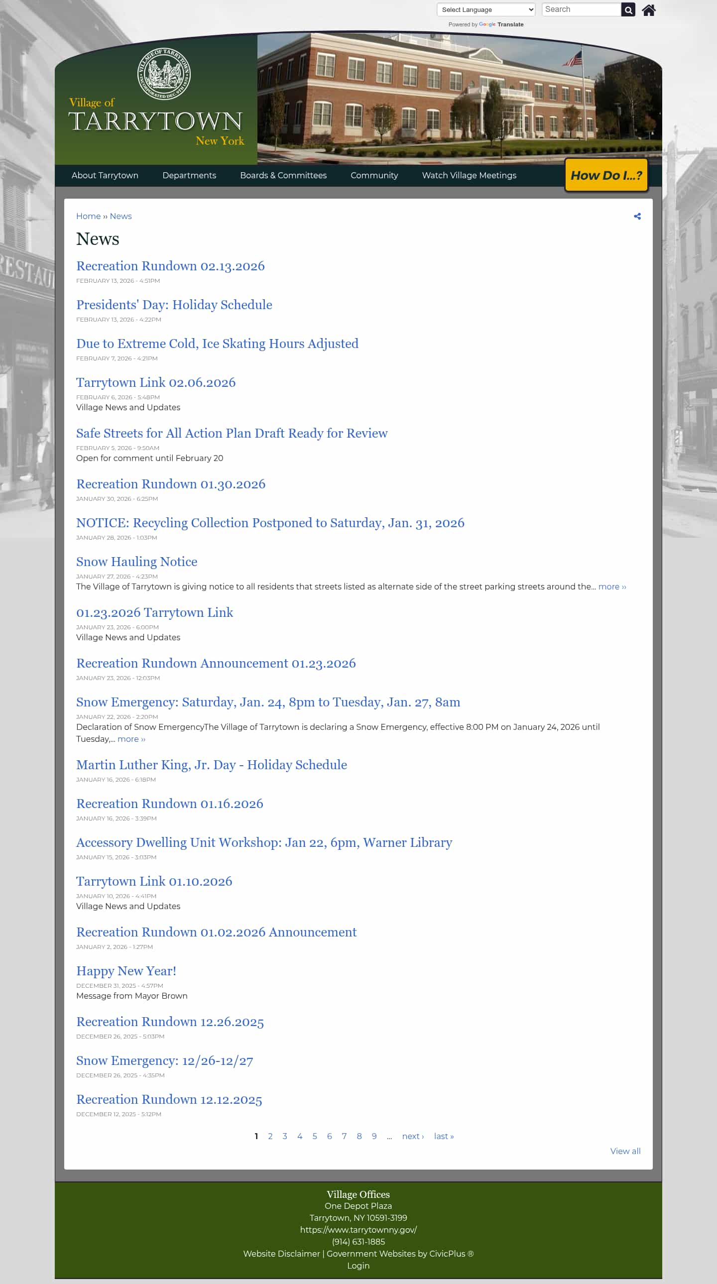 Latest website image capture