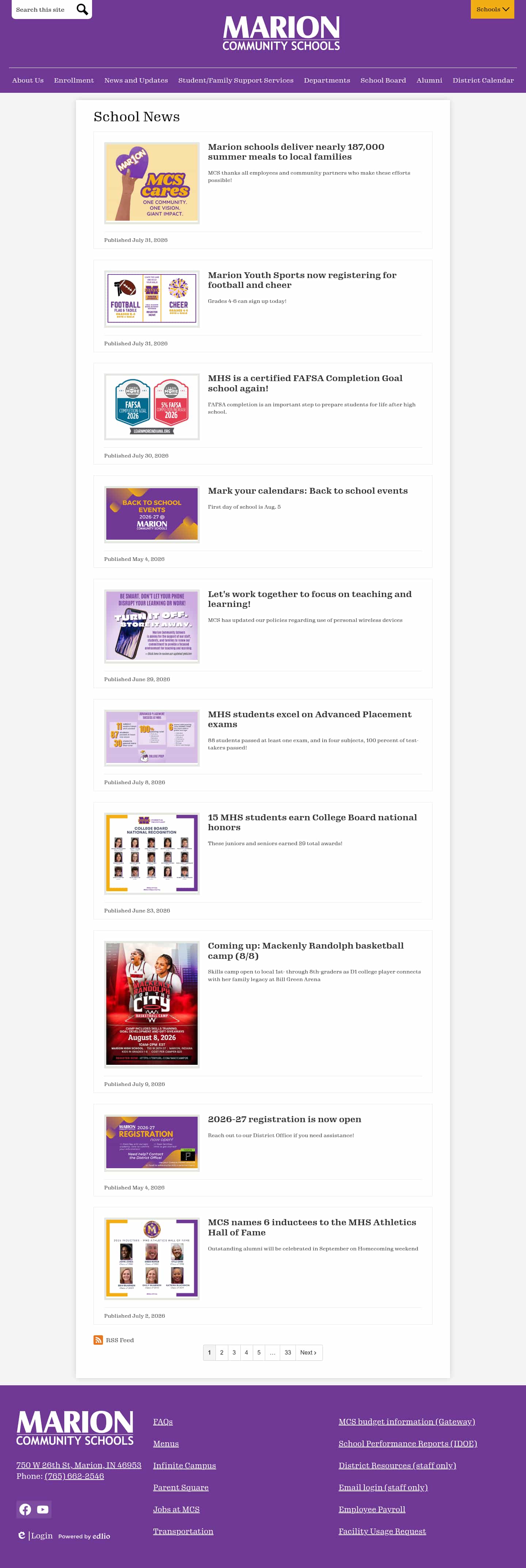 Latest website image capture