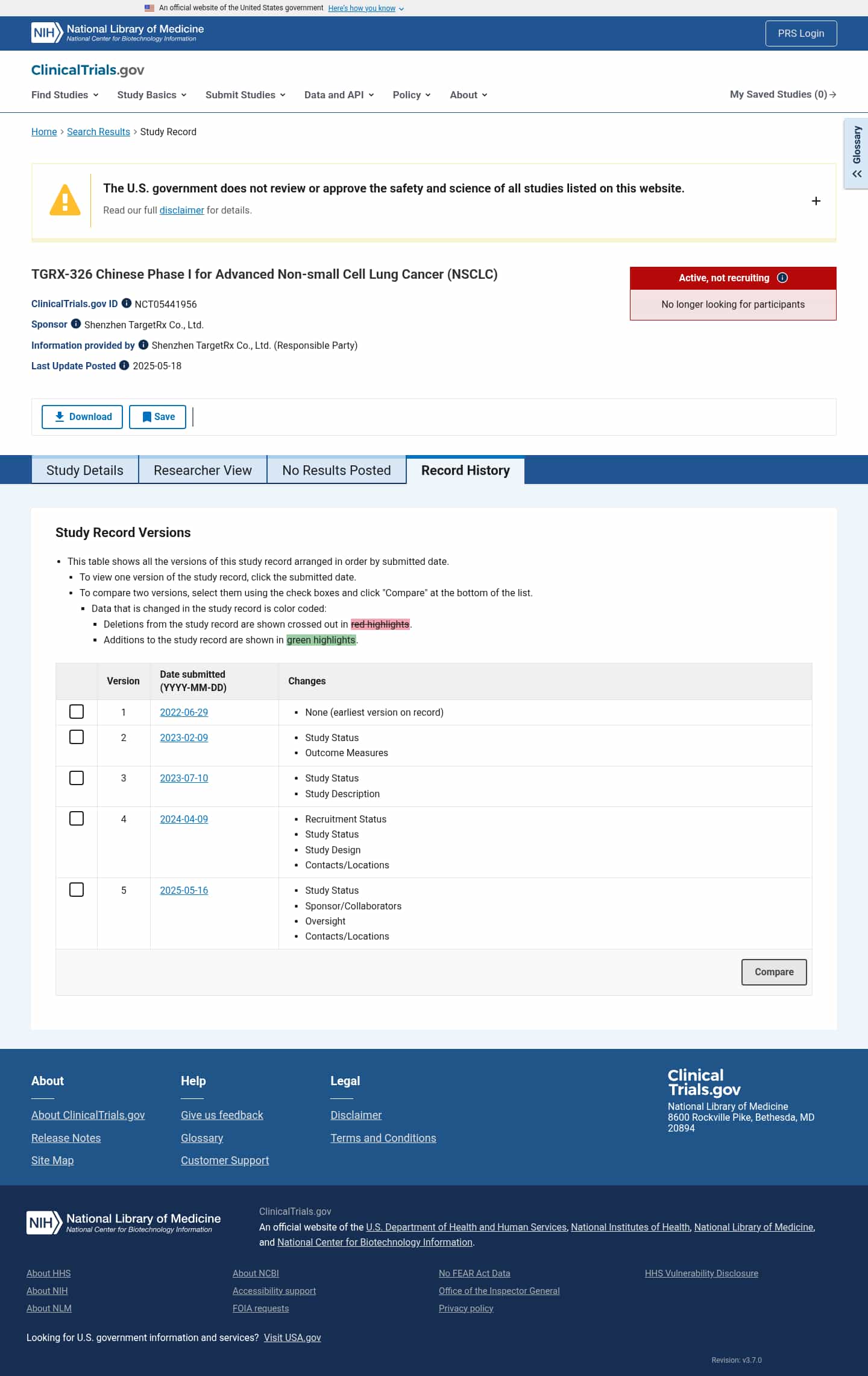 Latest website image capture