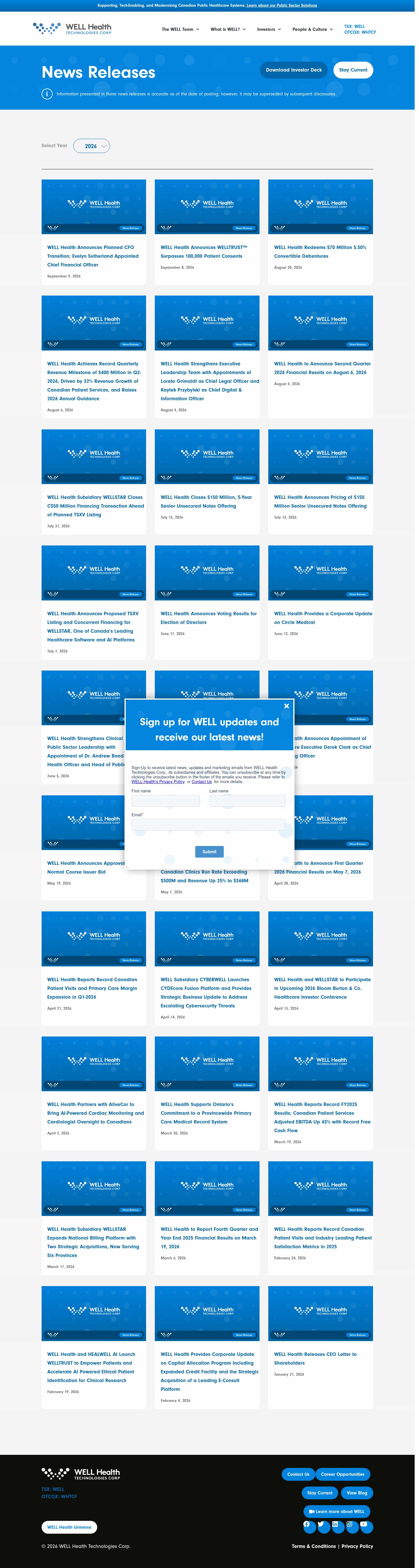 Latest website image capture
