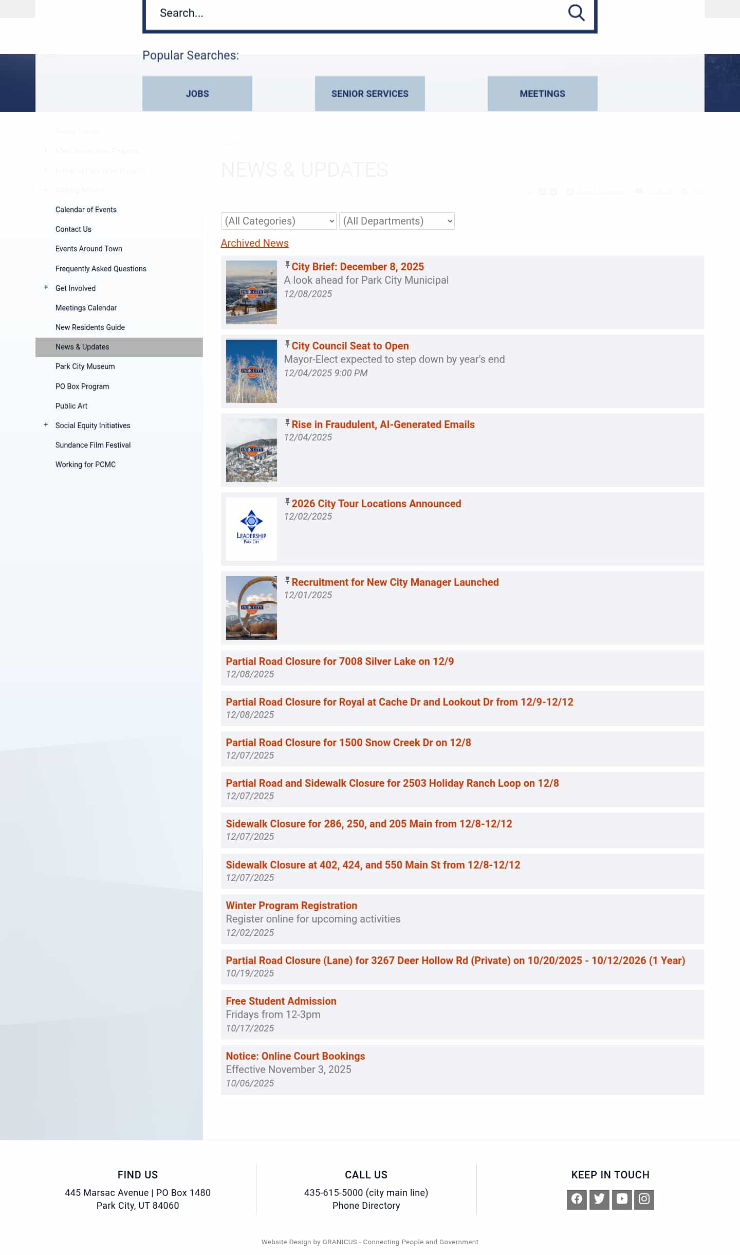 Latest website image capture