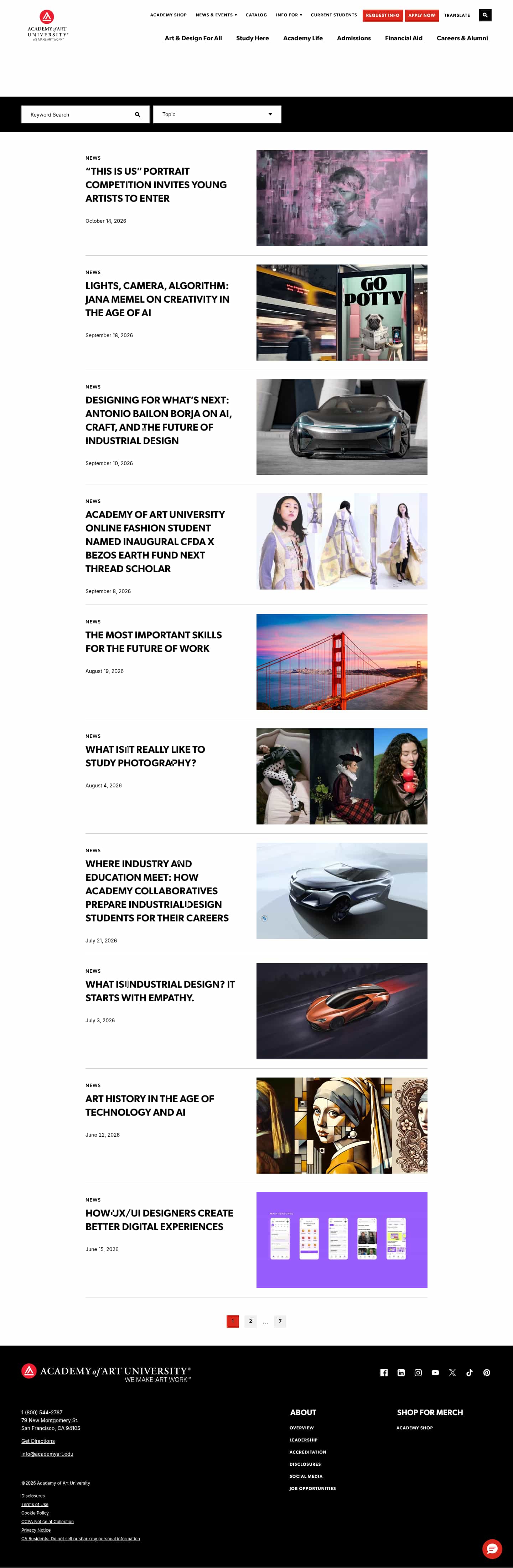 Latest website image capture