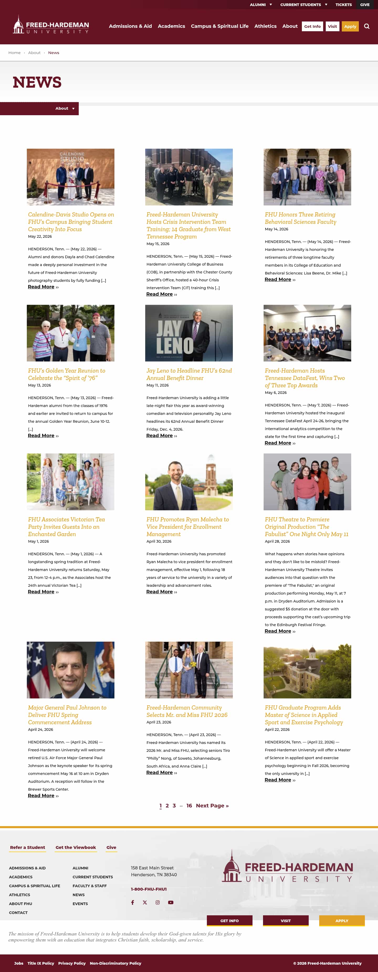 Latest website image capture