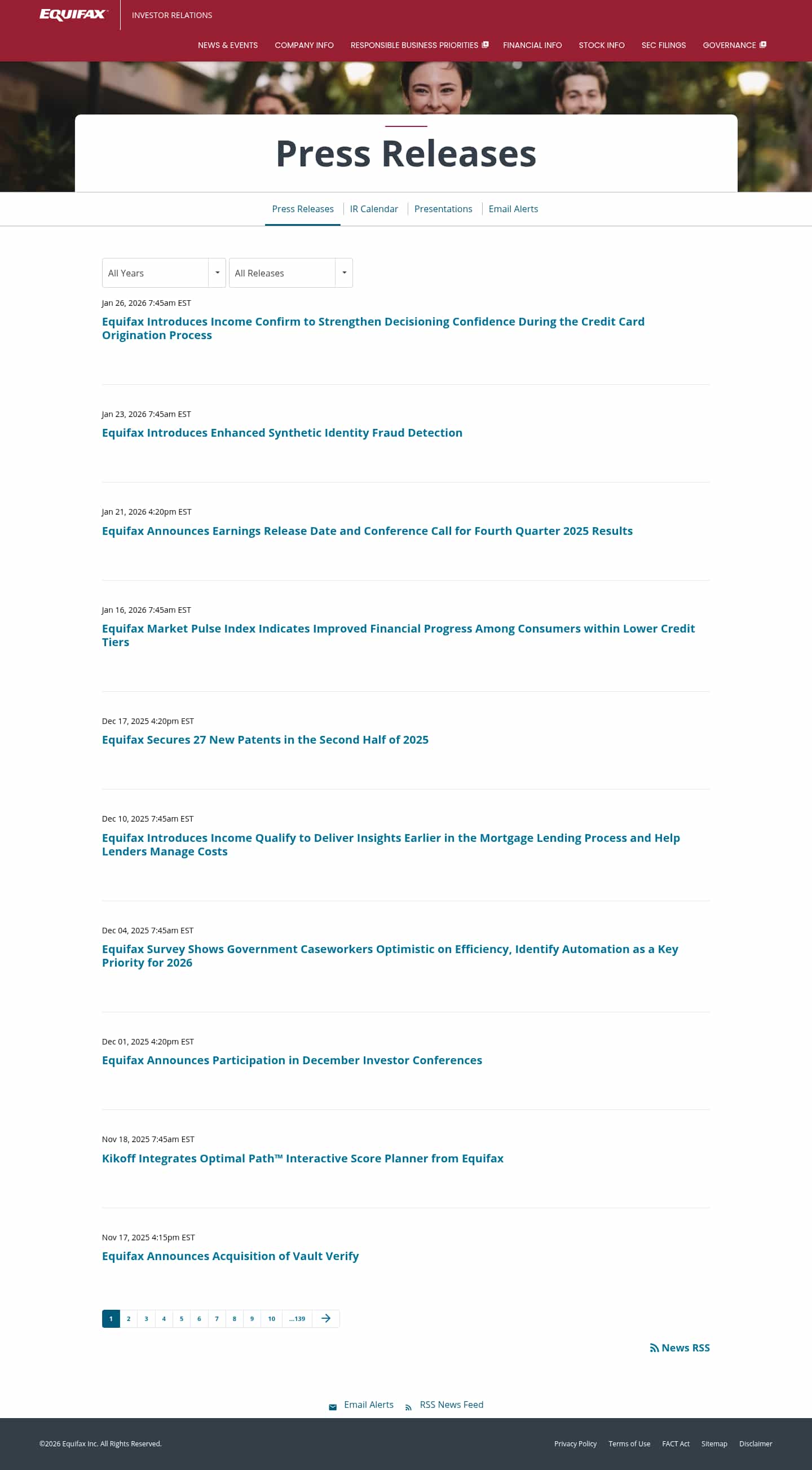 Latest website image capture