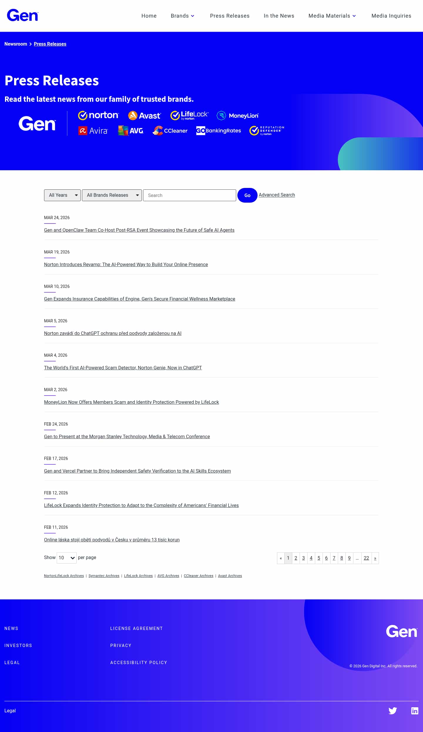Latest website image capture