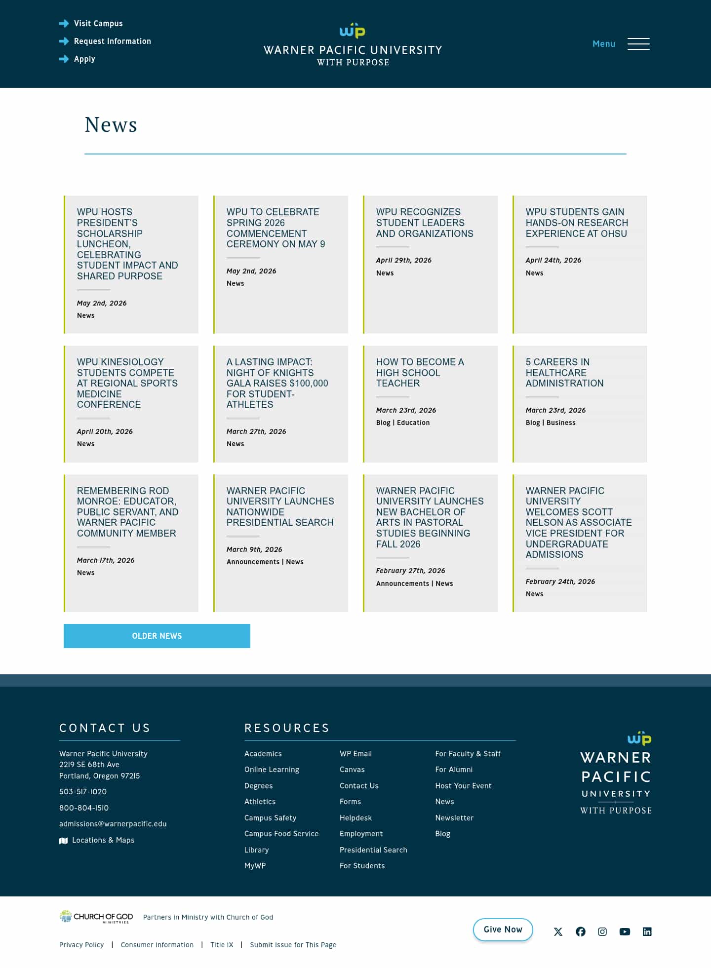 Latest website image capture