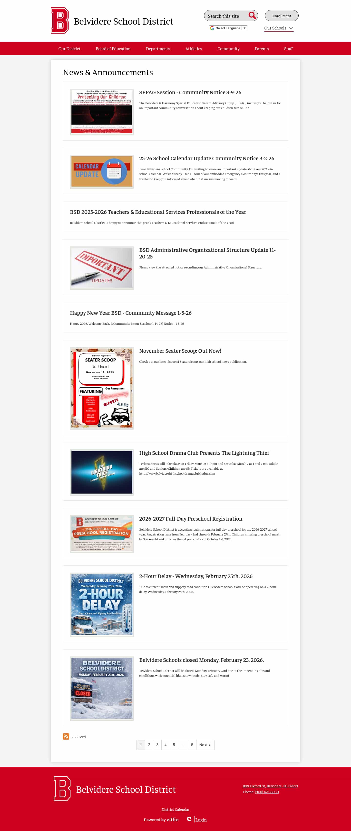 Latest website image capture