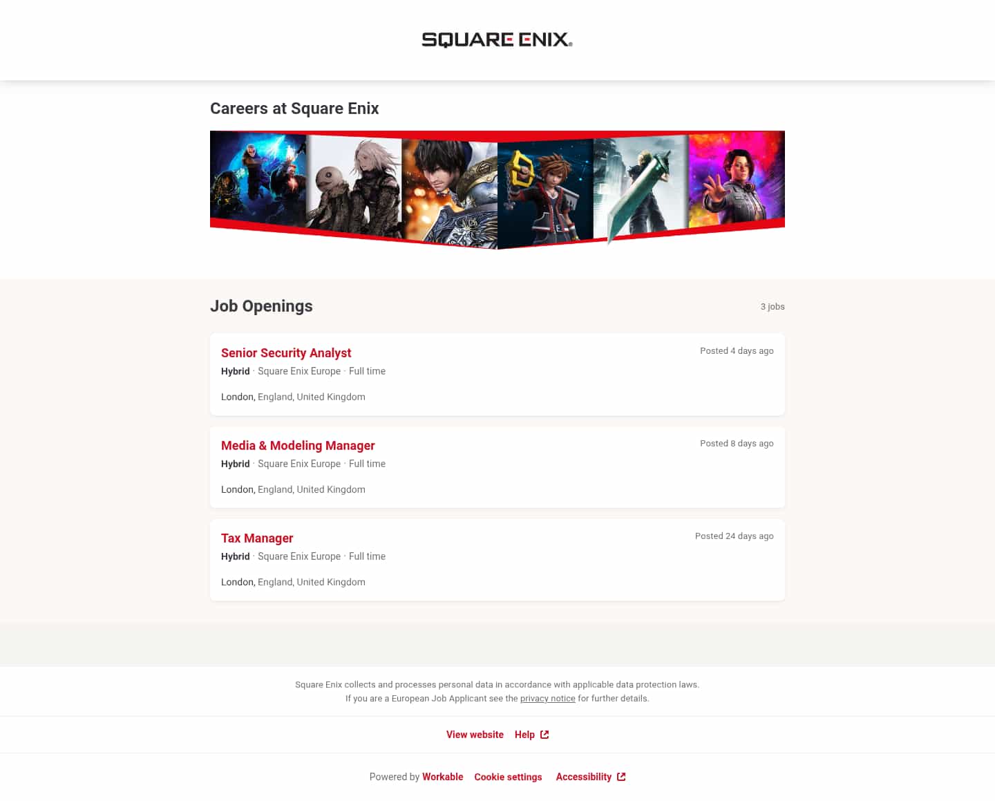 Latest website image capture