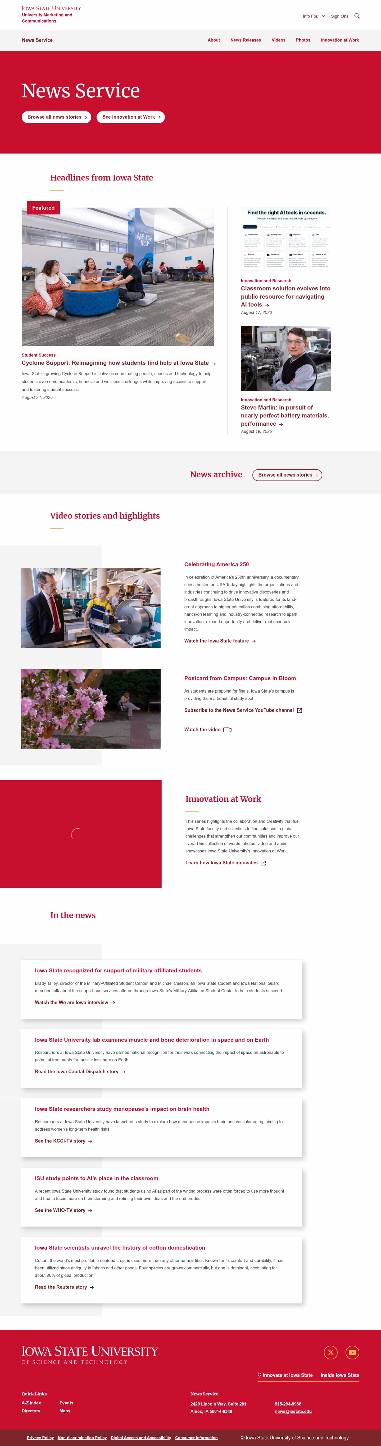 Latest website image capture