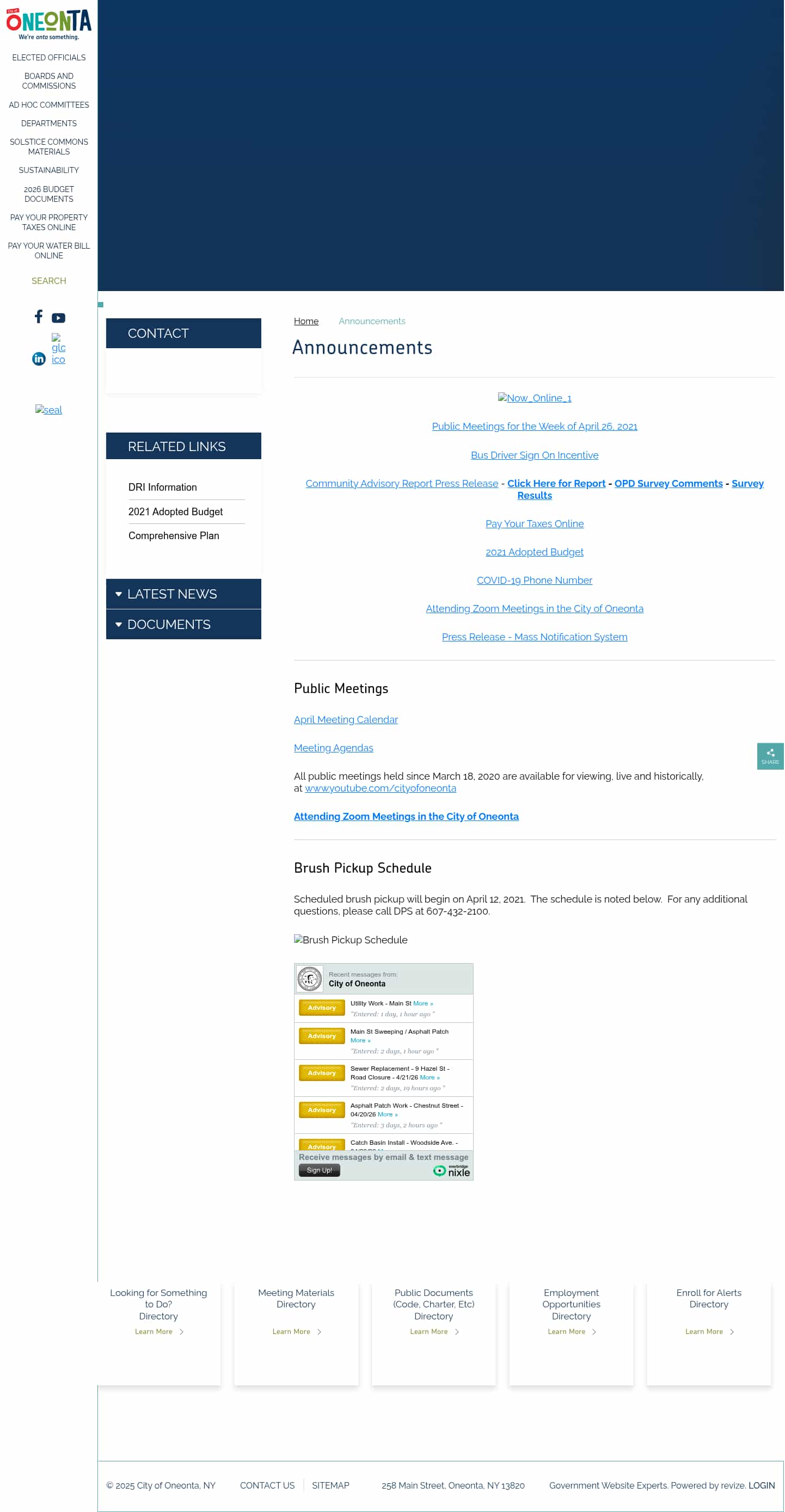 Latest website image capture