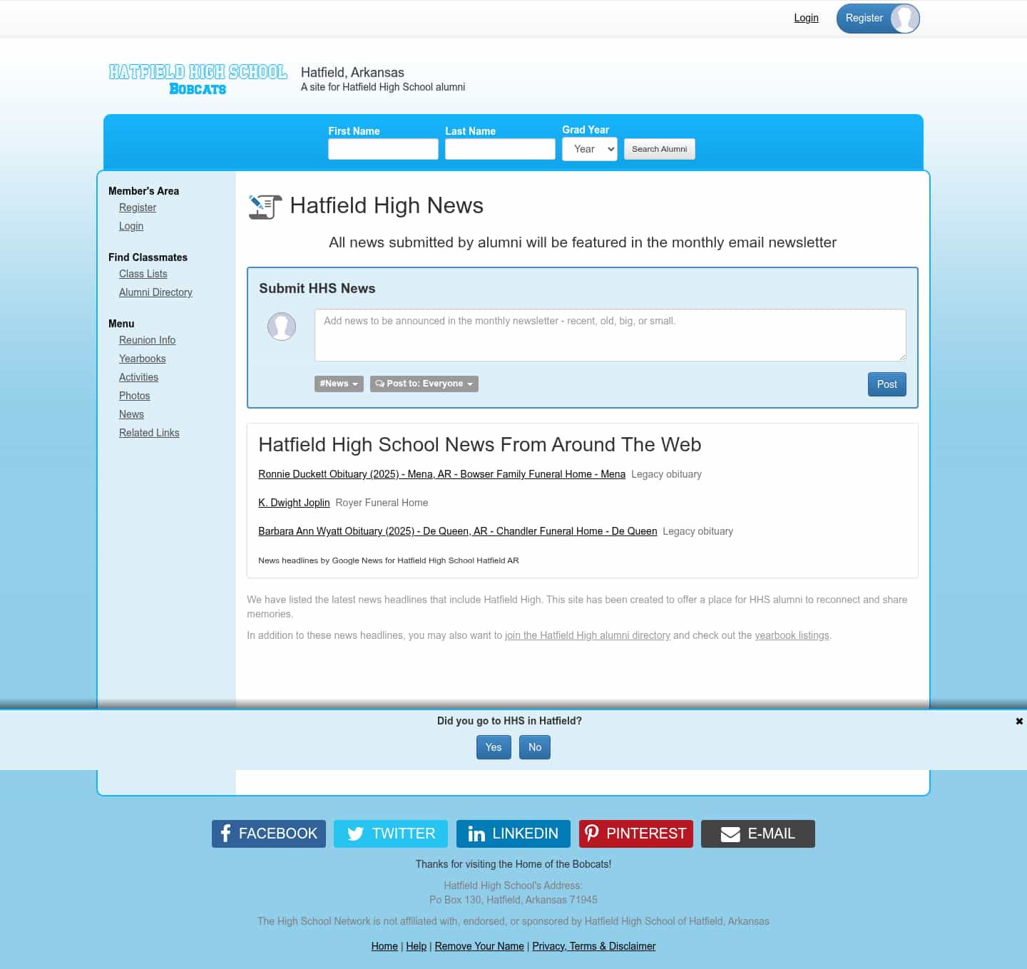 Latest website image capture