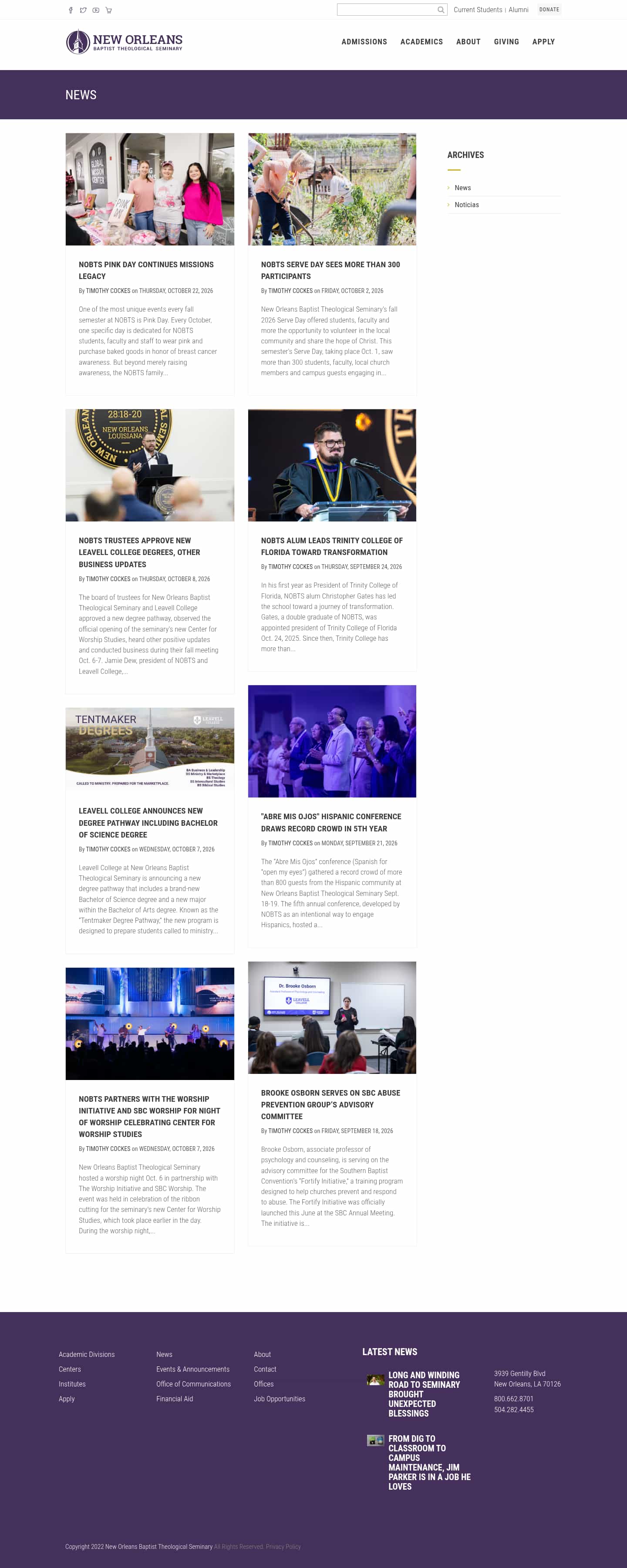 Latest website image capture