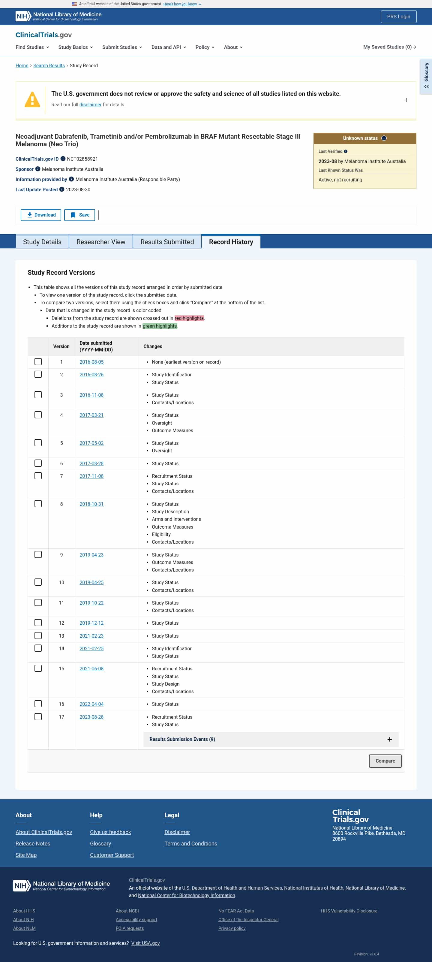 Latest website image capture