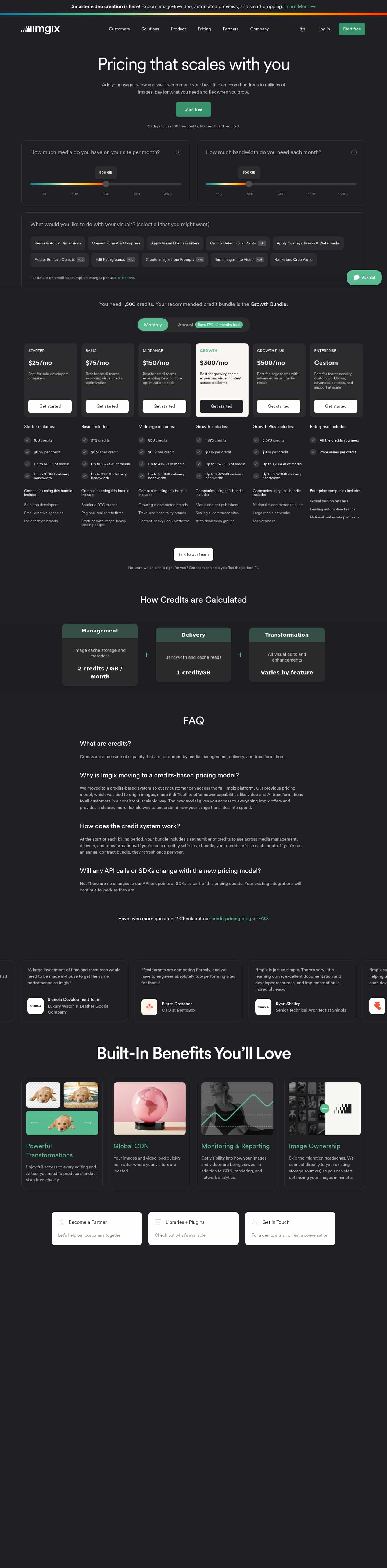 Latest website image capture