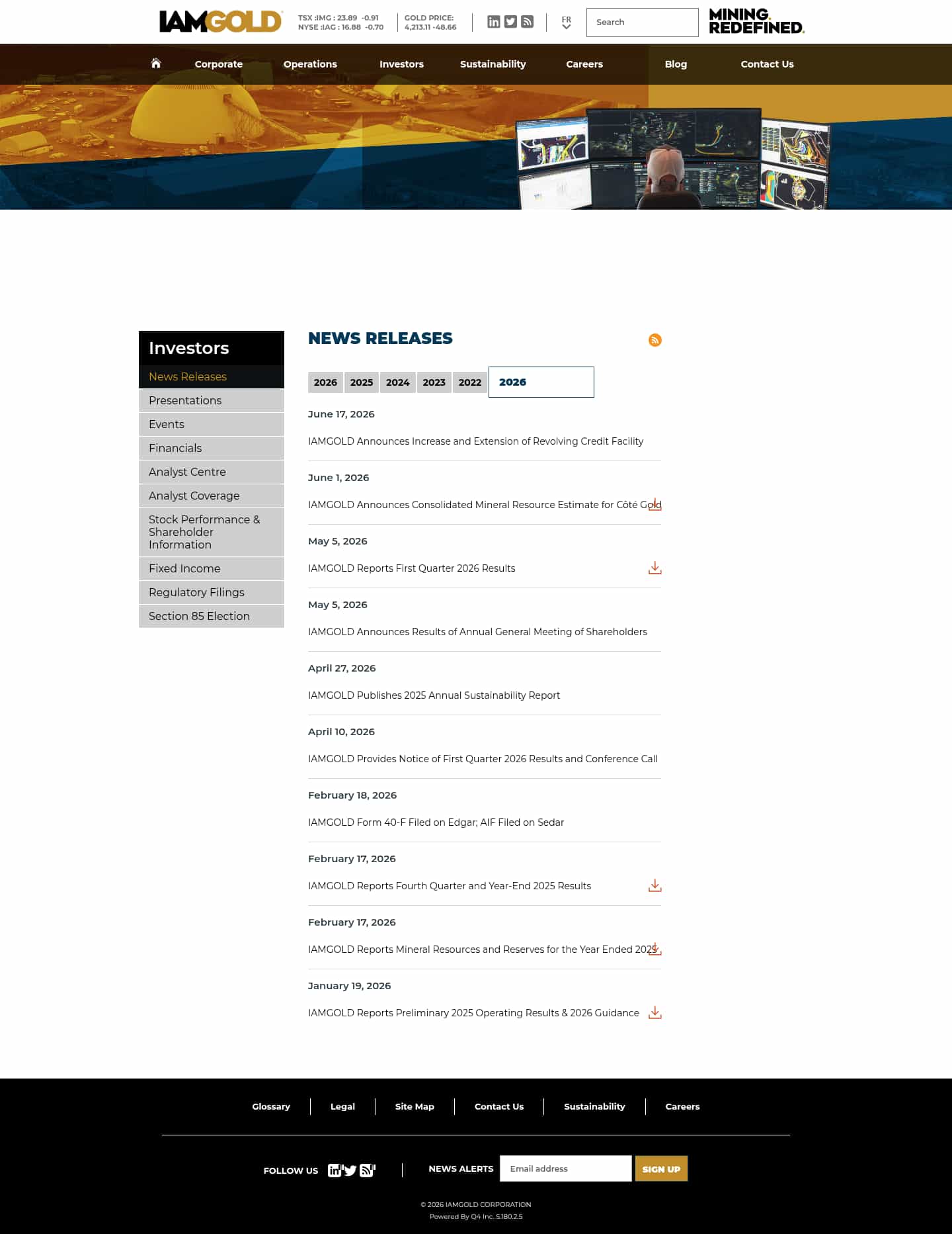 Latest website image capture
