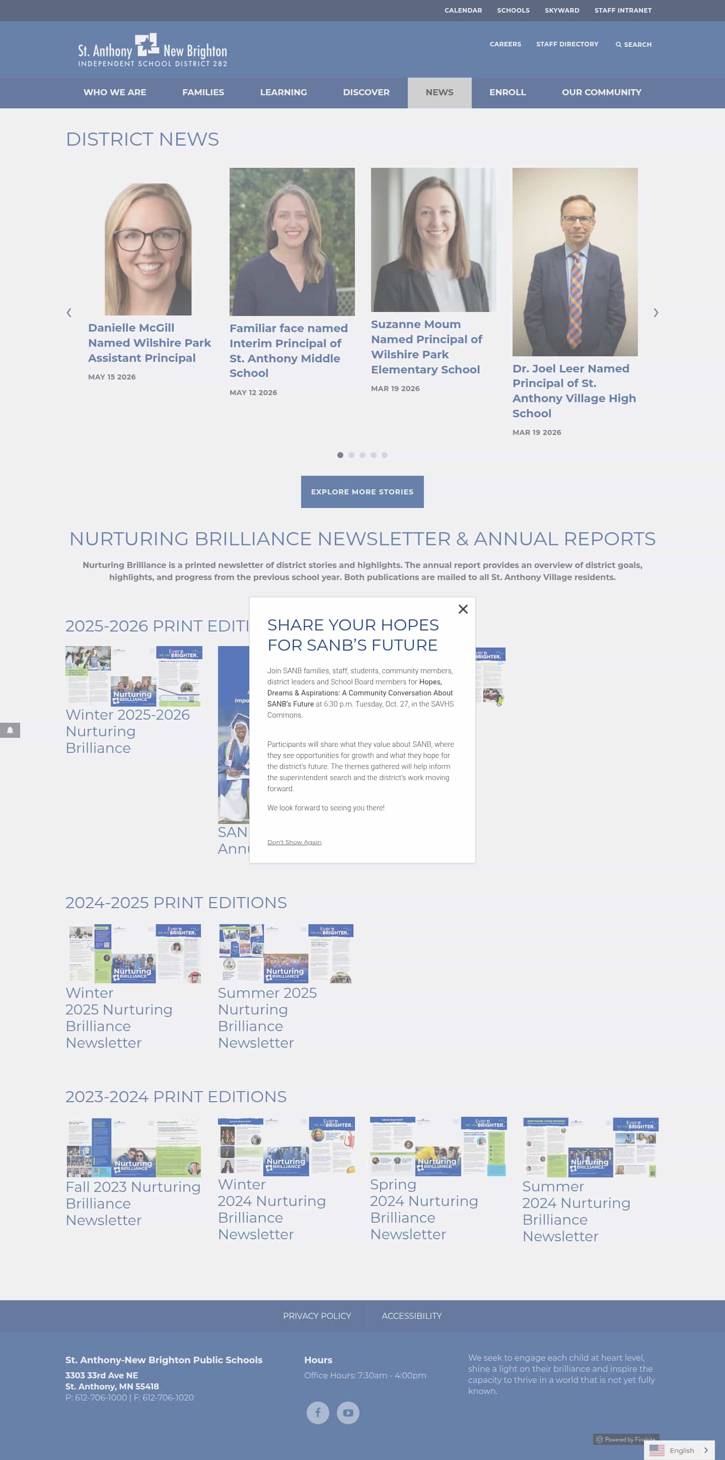 Latest website image capture
