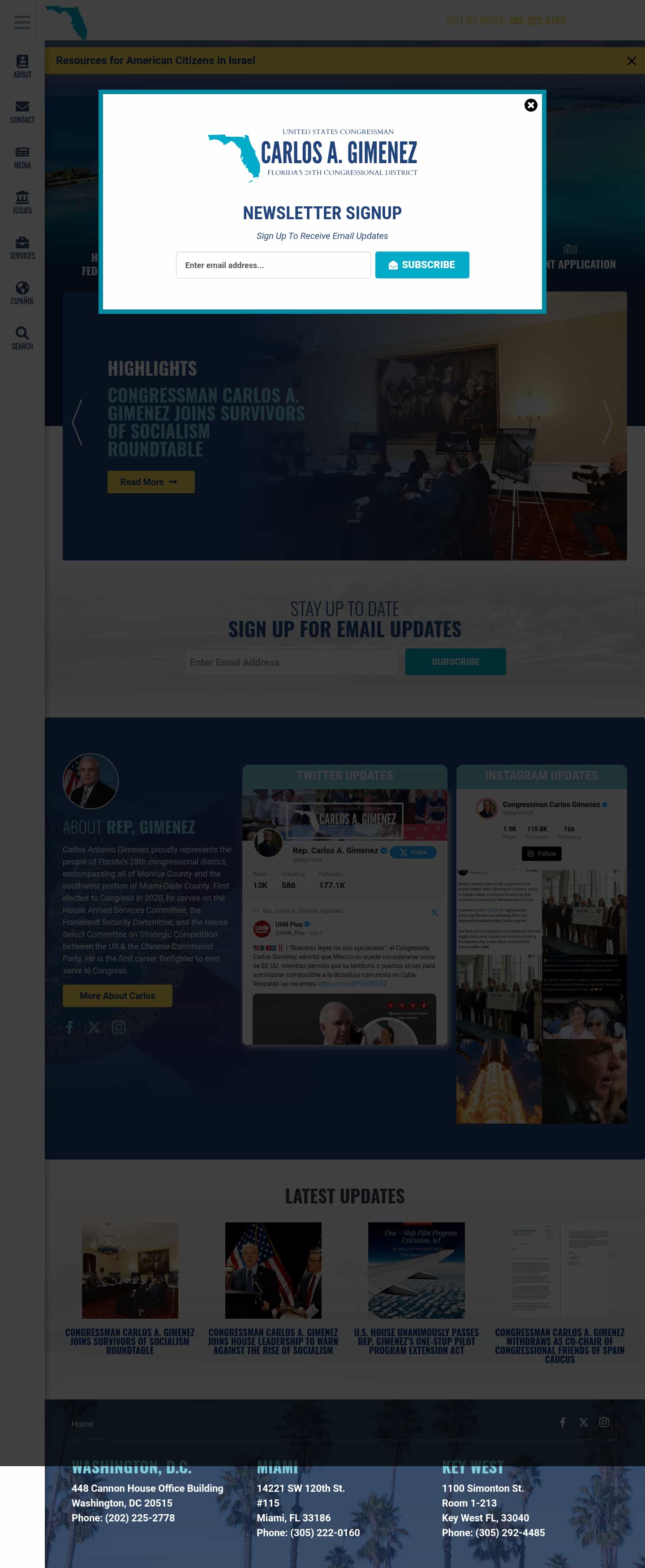 Latest website image capture