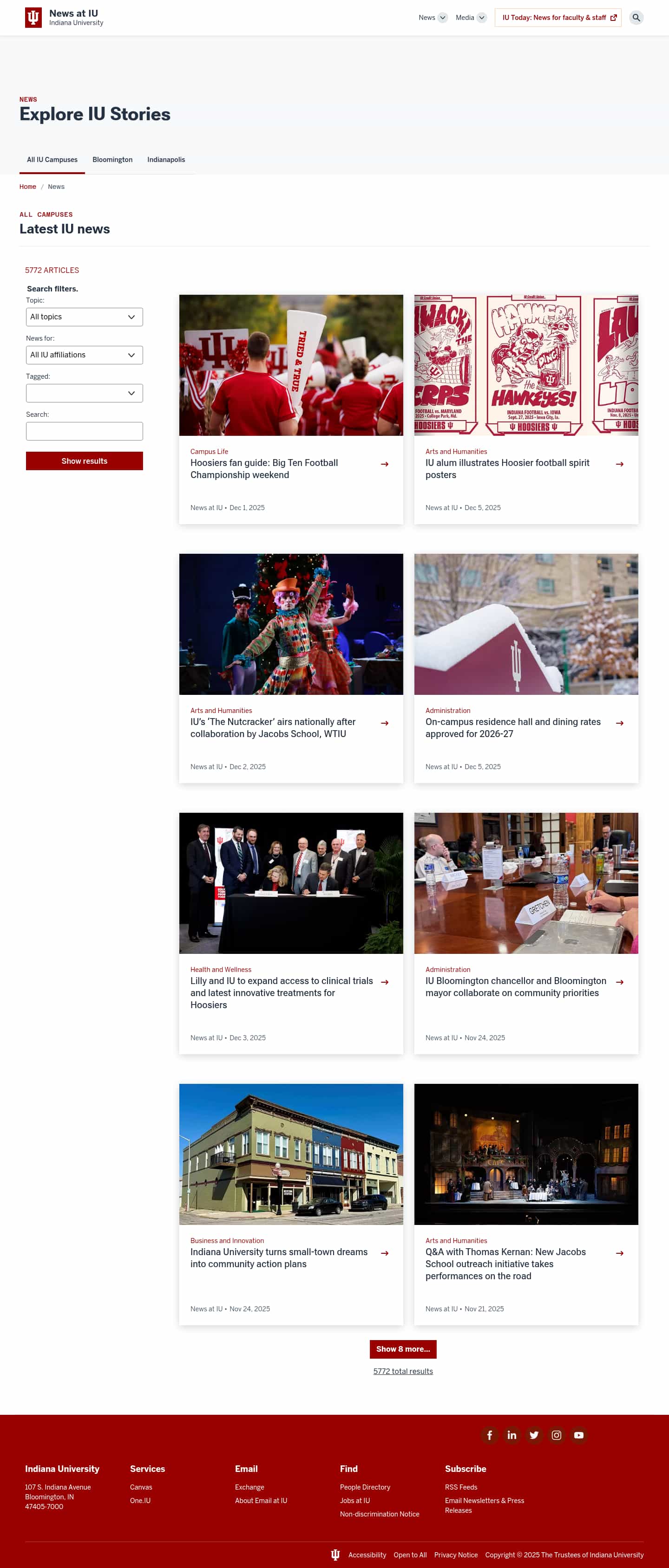 Latest website image capture