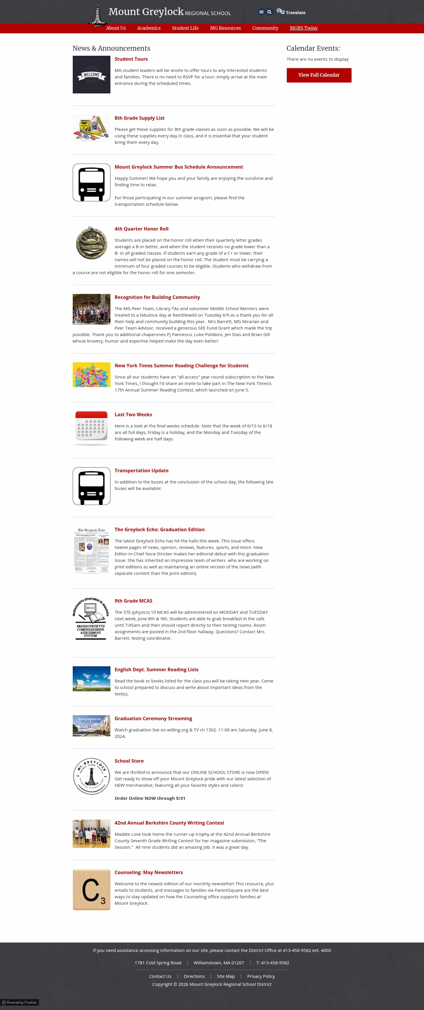 Latest website image capture